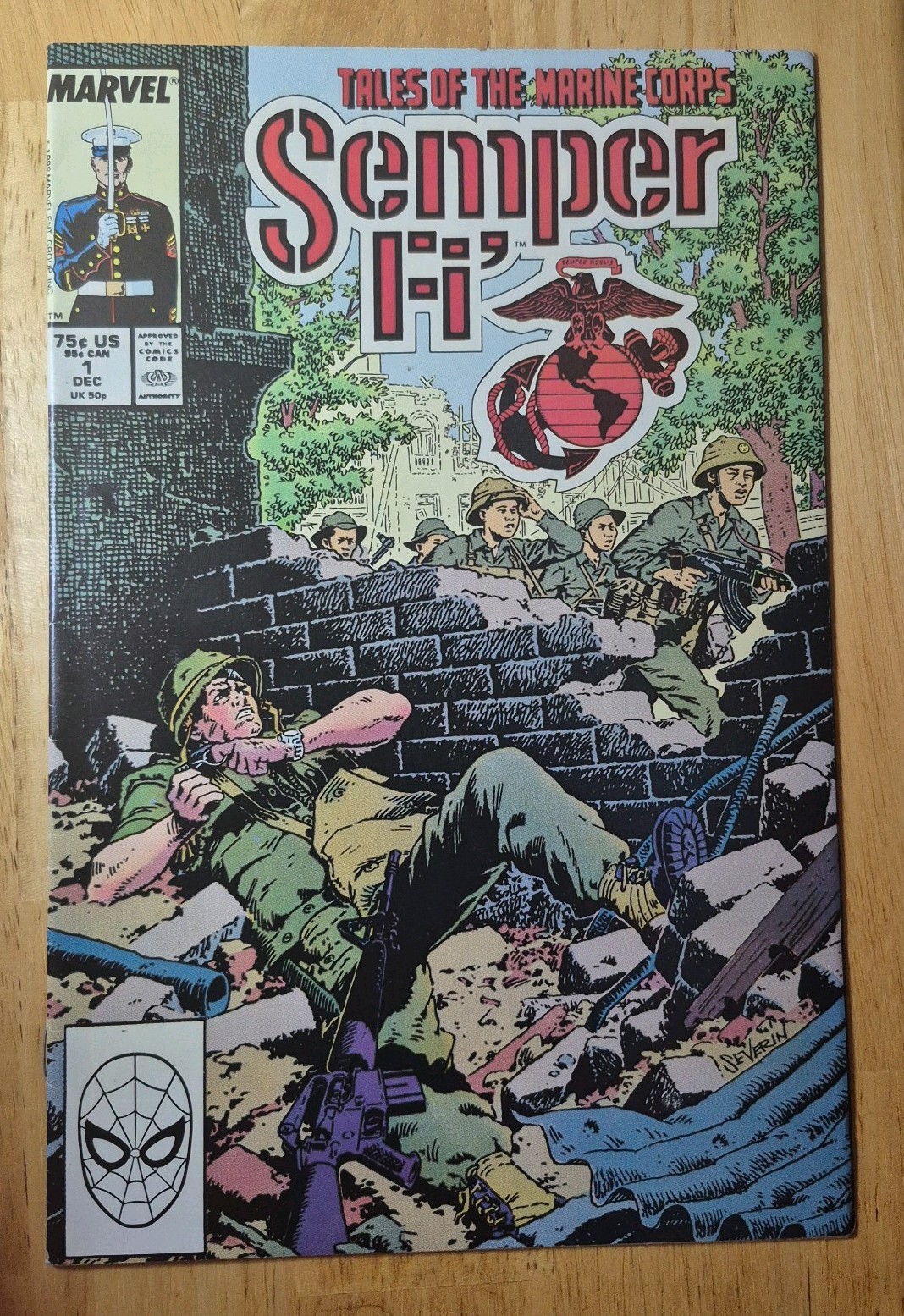 Semper Fi: Tales of the Marine Corps | 1988 Marvel Comics Comic Book #1