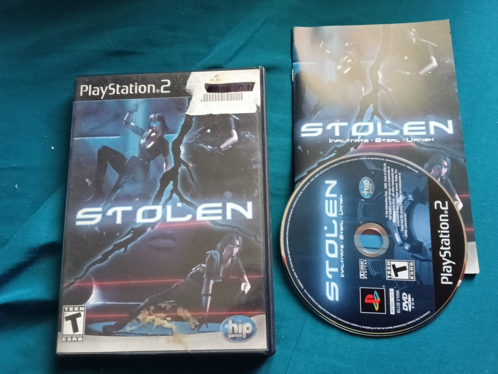Stolen (Sony PlayStation 2, 2005) PS2 - TESTED & Working  Complete CIB