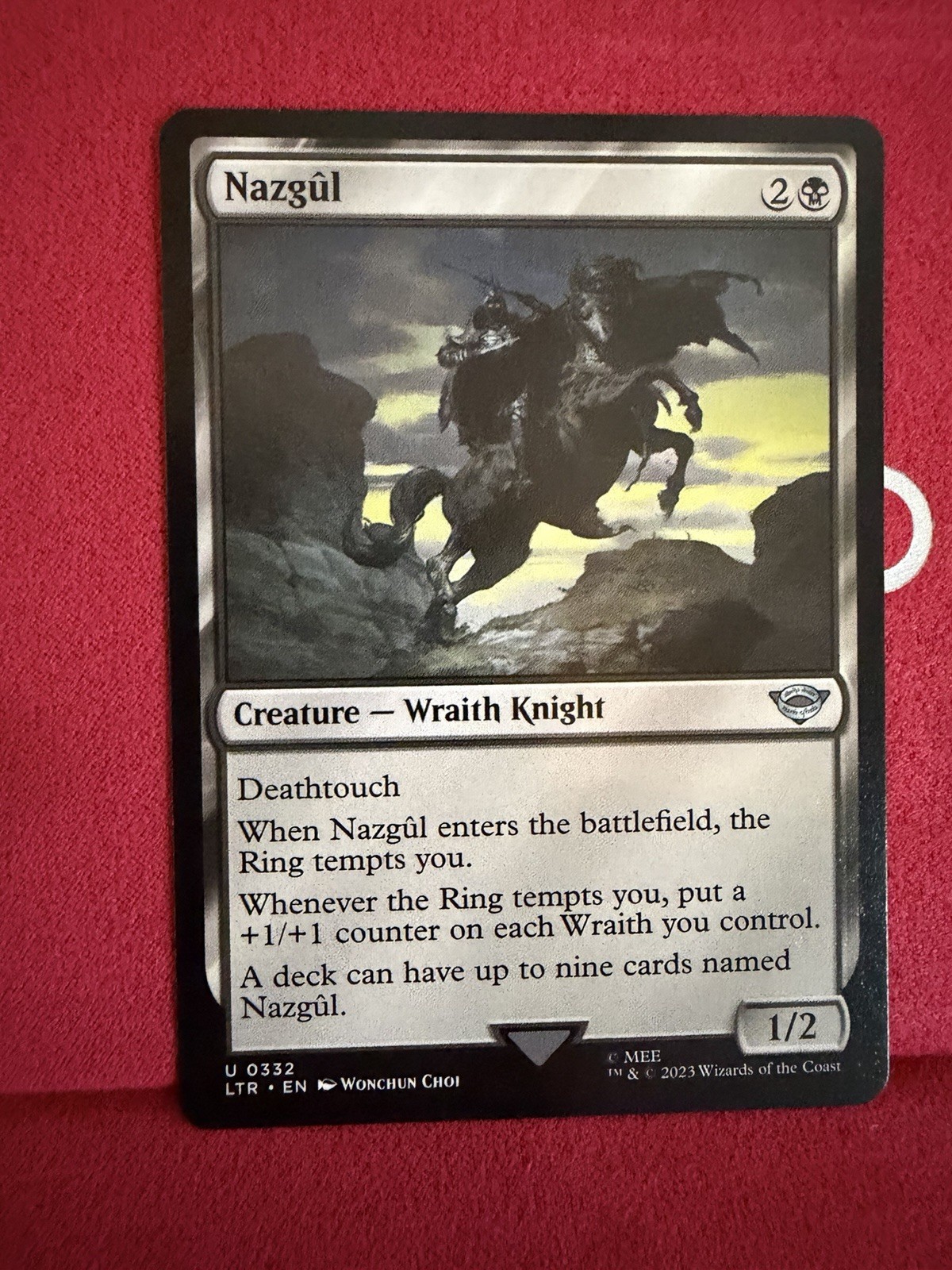 MTG Nazgul #0332 Non-Foil LOTR Tales of Middle-earth LTR Near Mint