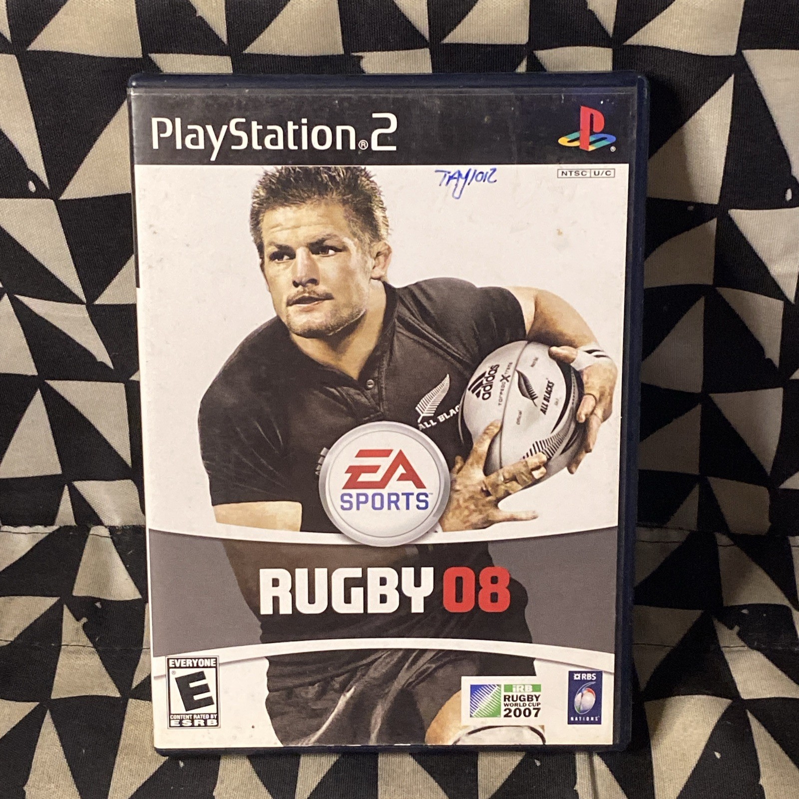 Rugby 08 - Playstation 2 PS2 Case And Manual Only (no Game)