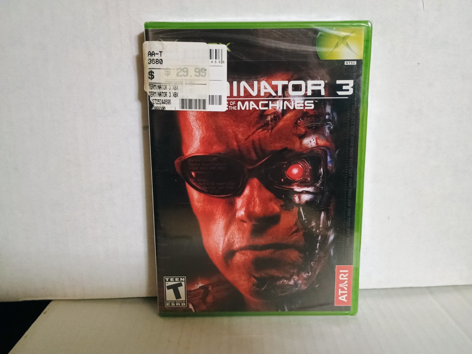 Terminator 3: Rise of the Machines (Microsoft Xbox, 2003)  NEW