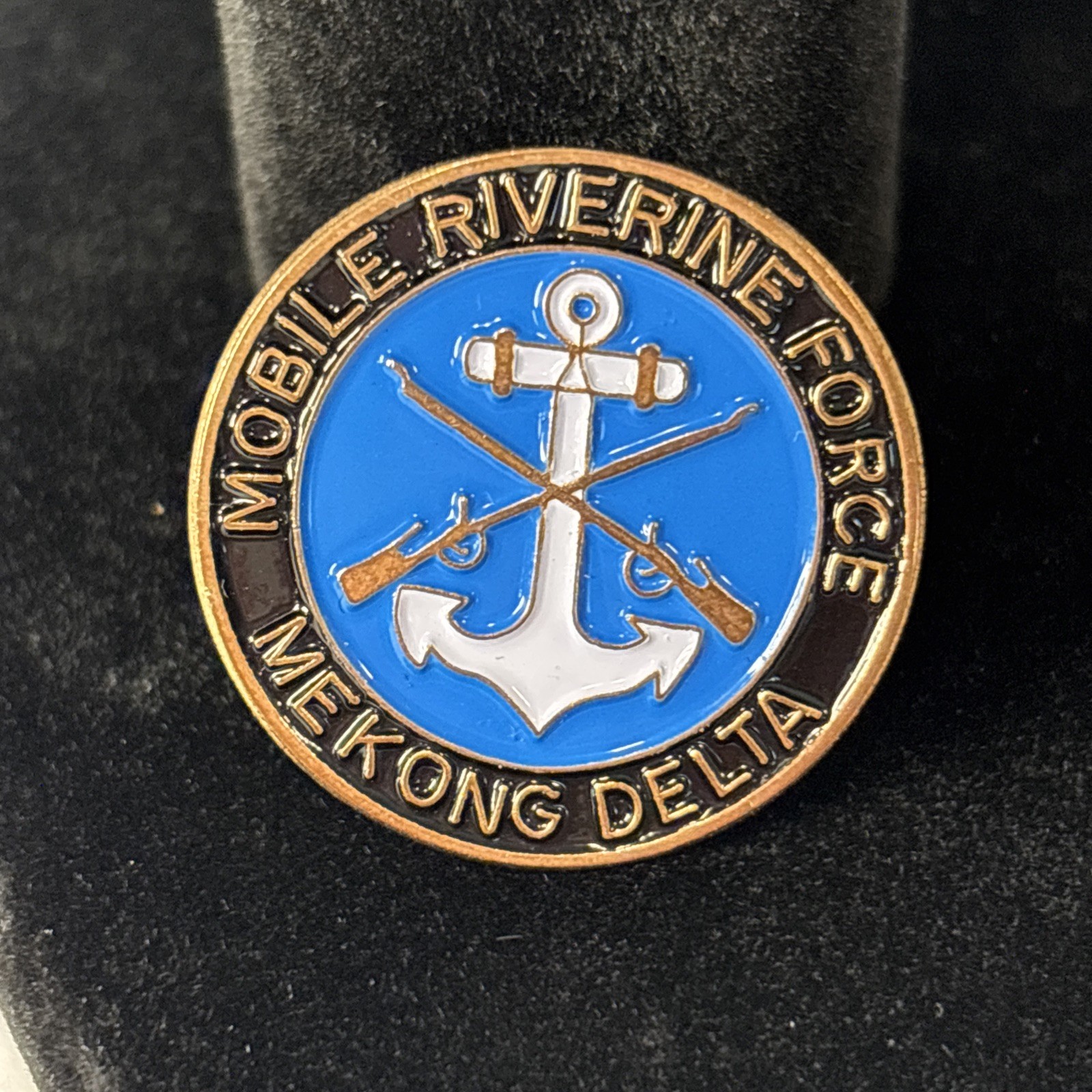 Mobile Riverine Force Mekong Delta Pin Militaria US Military Vietnam War