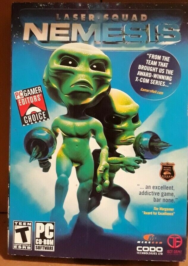Laser Squad Nemesis PC (2002) Small Box NEW FACTORY SEALED - XCOM Tactics