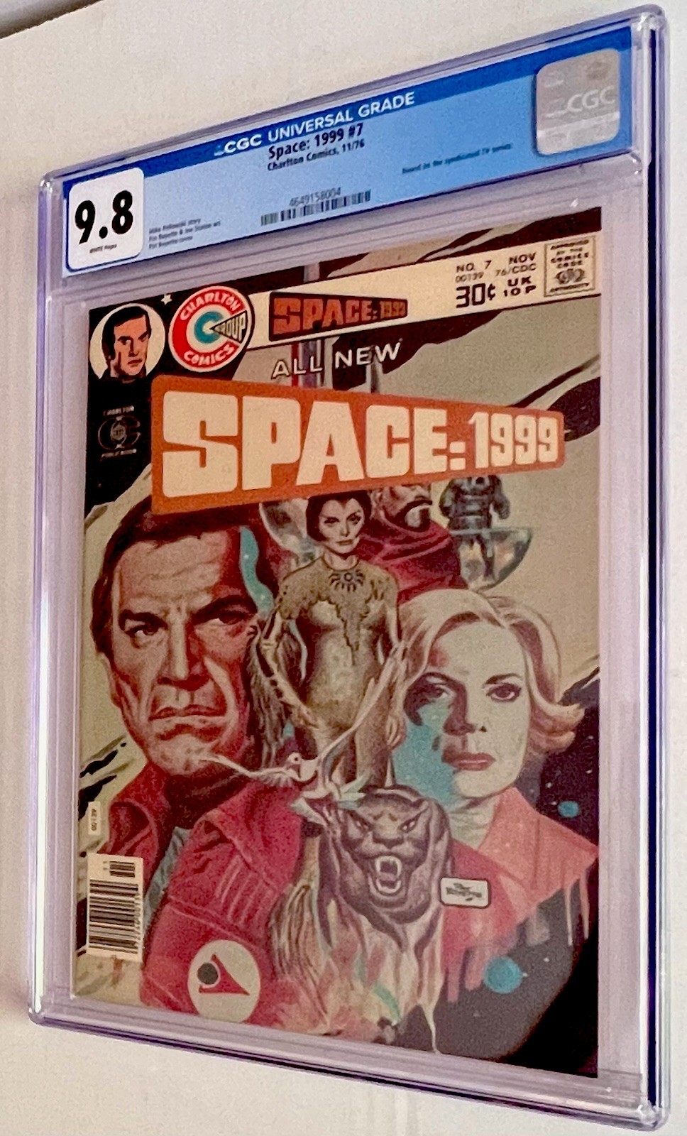 Space: 1999 #7 CGC 9.8 NM/MT WHITE PAGES