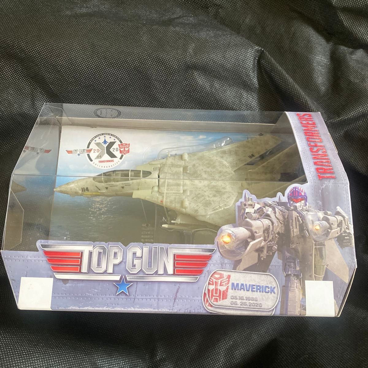 Transformers F14 Northrop Top Gun Maverick Collaboration New Sealed Toy