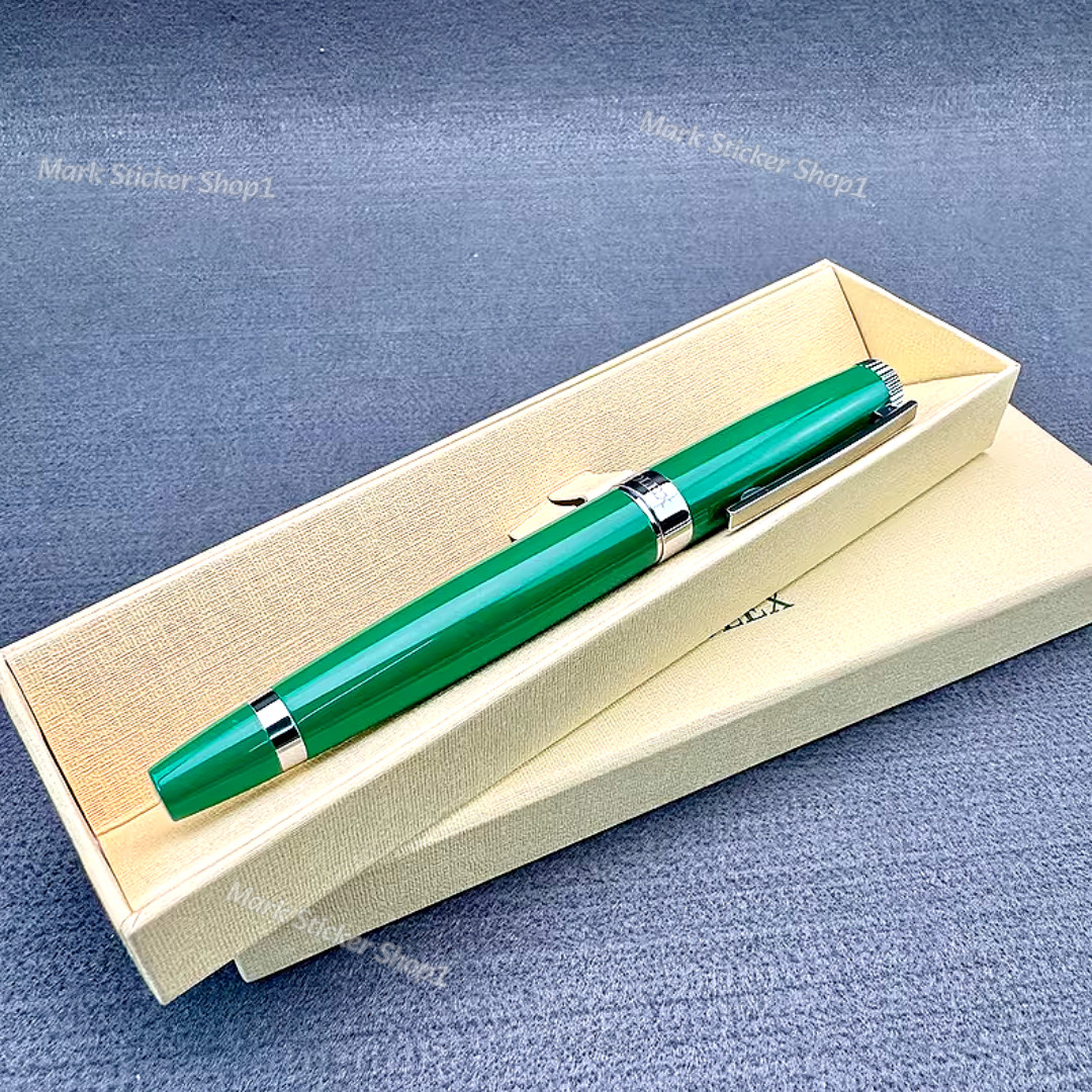 Rolex Emerald Executive Rollerball Pen Chrome Trim VIP Gift New Boxed