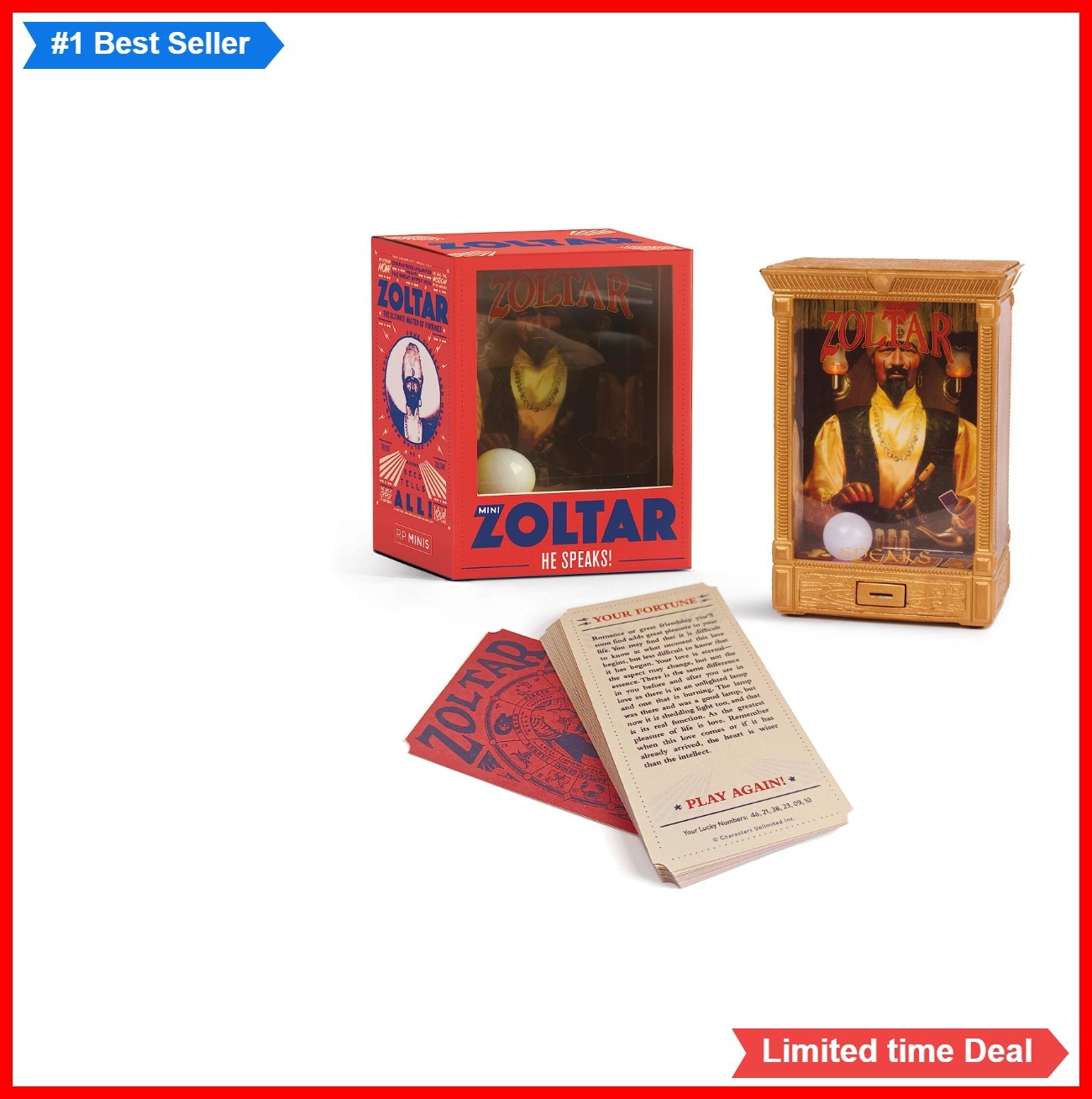 Mini Zoltar Speaks Fortune Telling Toy Collectible Popular Culture