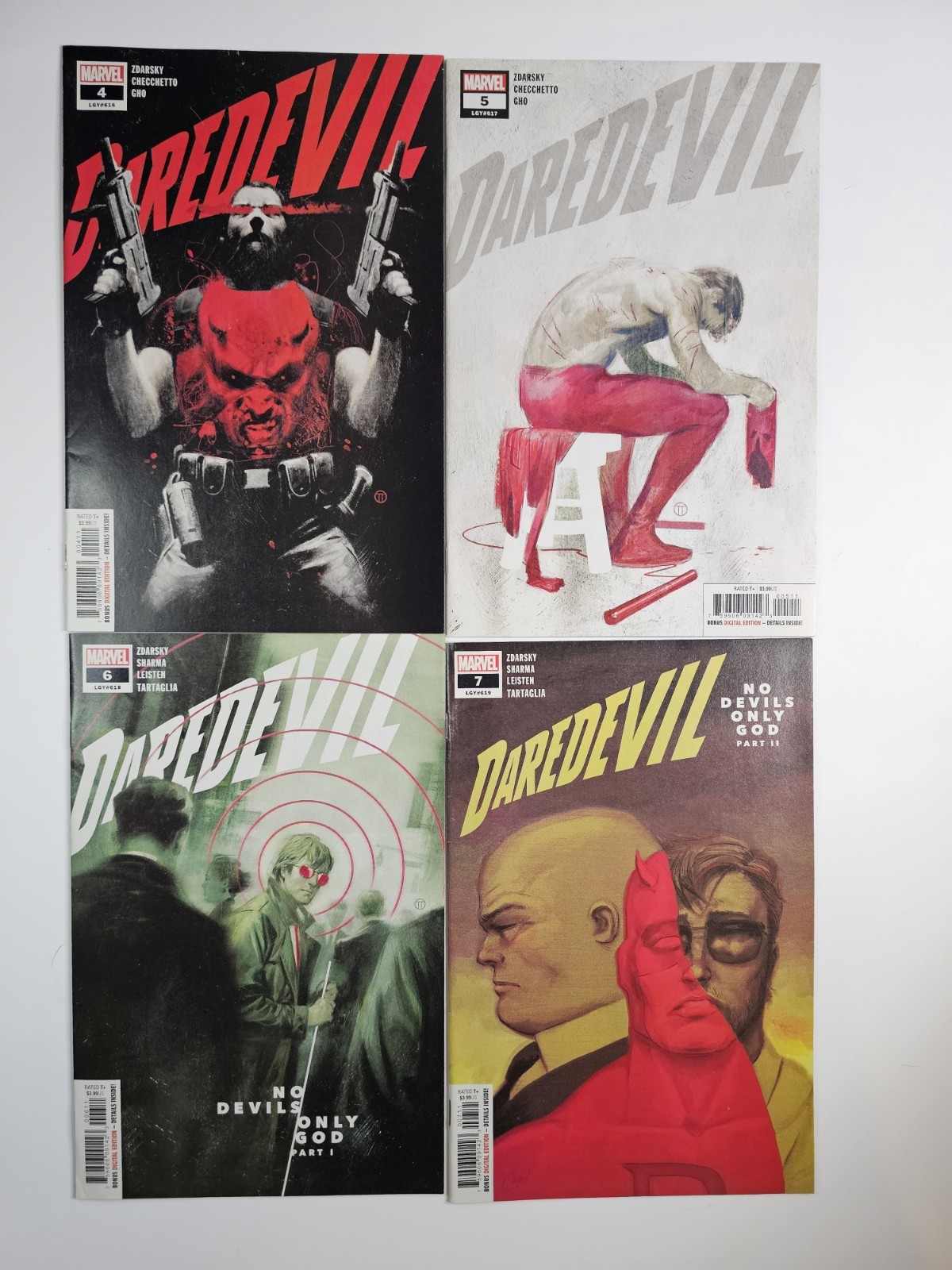 Daredevil Chip Zdarsky Comic Lot #4 5 6 7 4-7 Marvel Comics Set