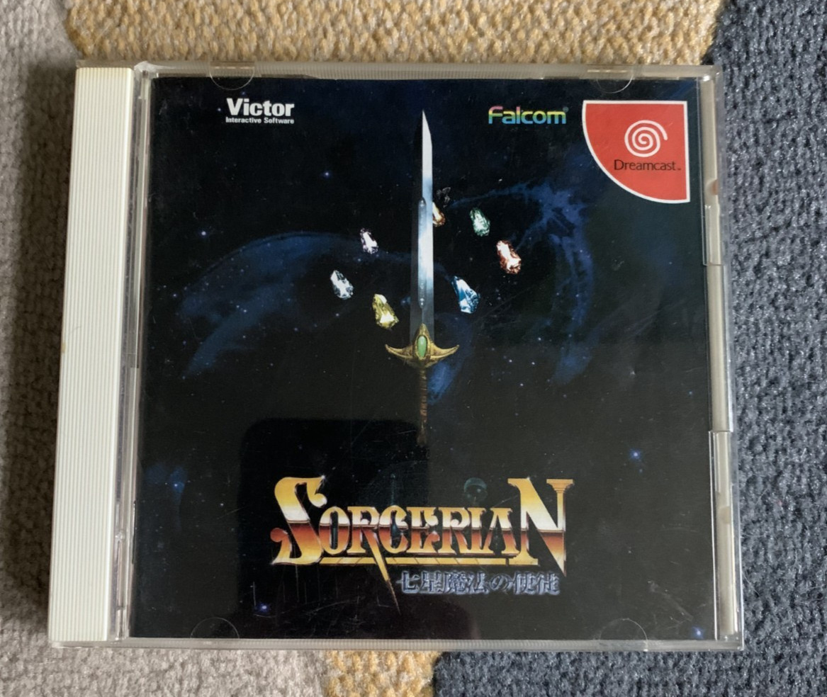Sorcerian Sega Dreamcast Disc Case Manual Japanese Game US Seller