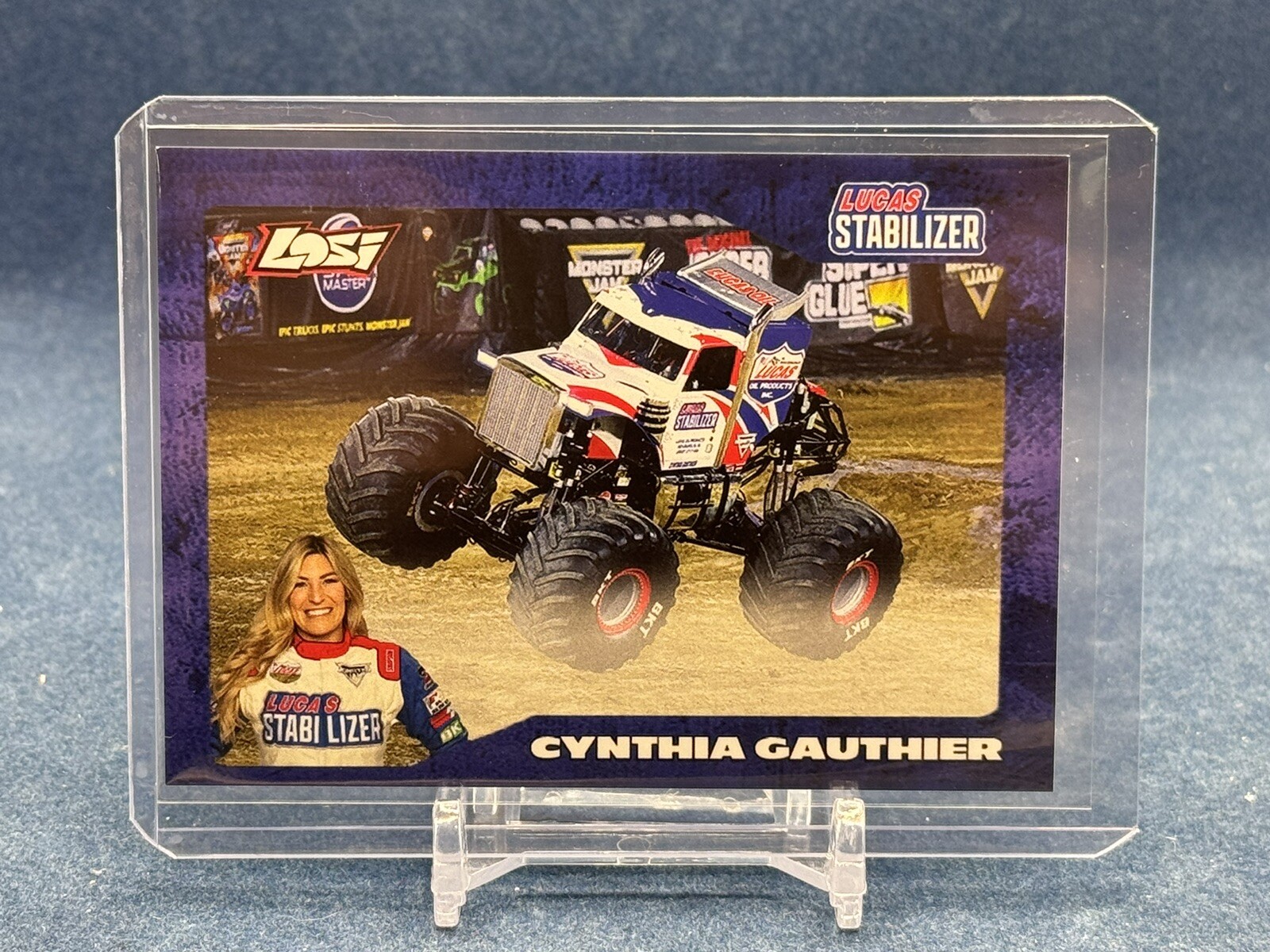 2023 Monster Jam World Finals XXII Nashville CYNTHIA GAUTHIER Limited Edition