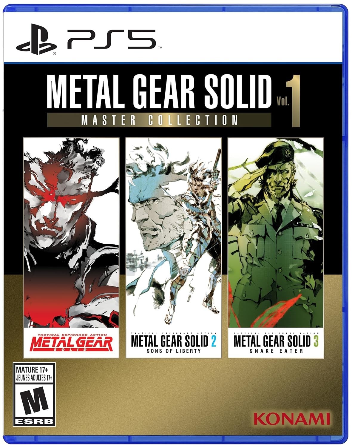 Metal Gear Solid: Master Collection Vol.1 - PlayStation 5 - Brand NEW - Sealed