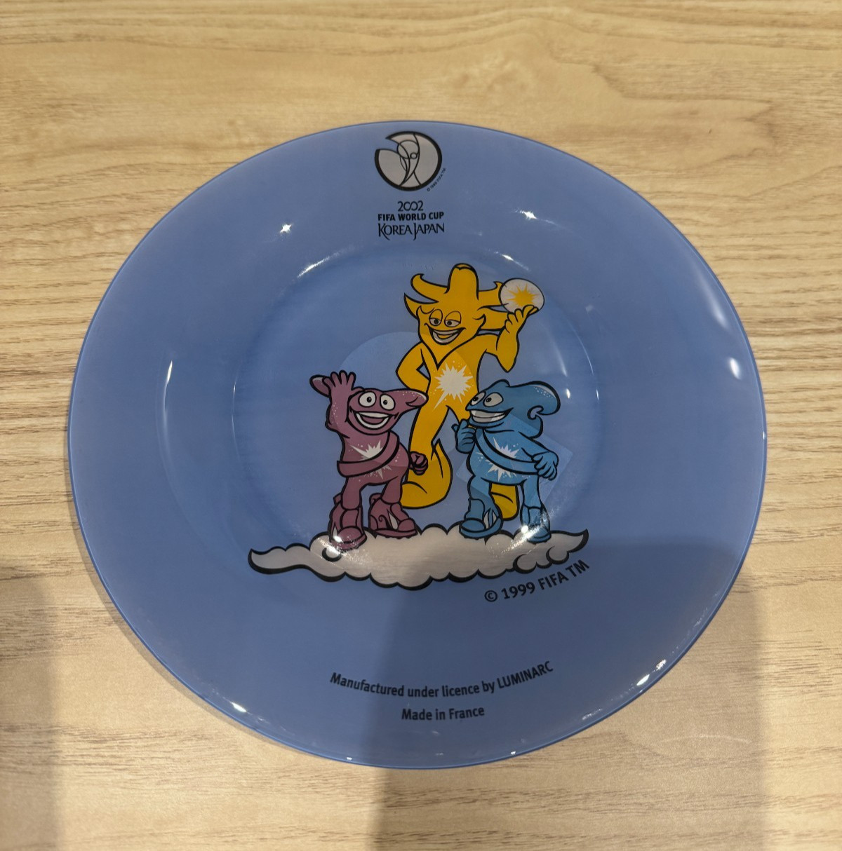 2002 FIFA World Cup Korea Japan Official Licensed Plate by LUMINARC France