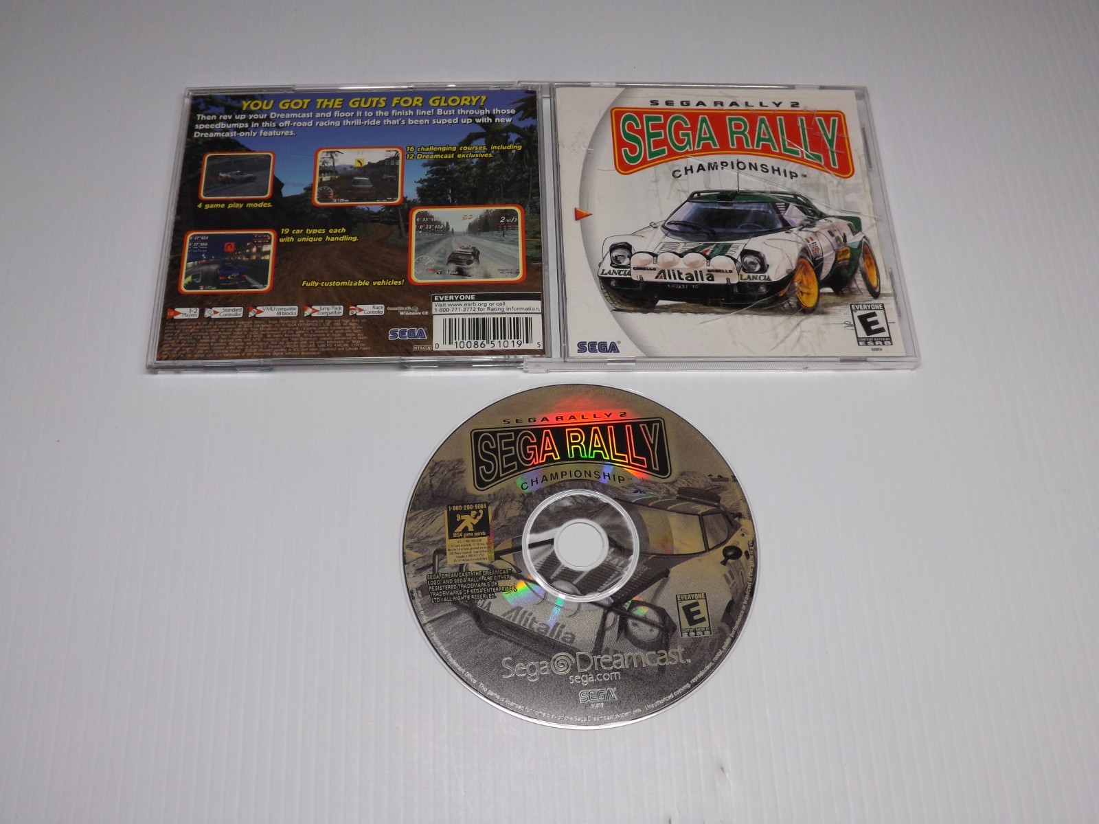 Sega Rally Championship  COMPLETE  - Sega Dreamcast - FAST SHIPPING  915a