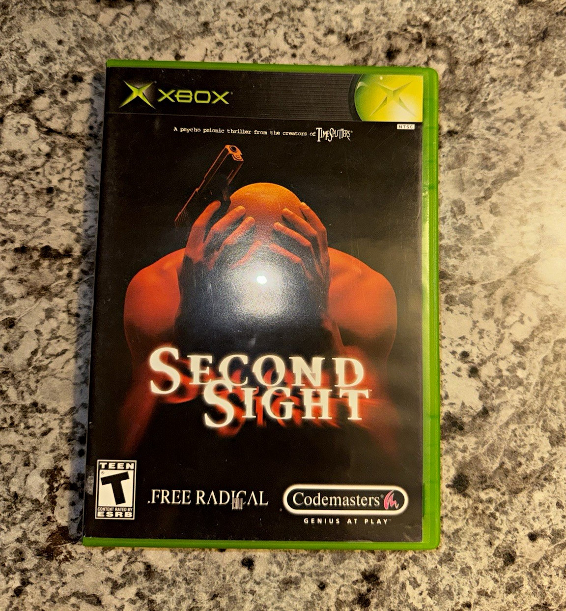 Second Sight (Microsoft Xbox, 2004) CIB TESTED WORKING MINT DISC FAST SHIP READ