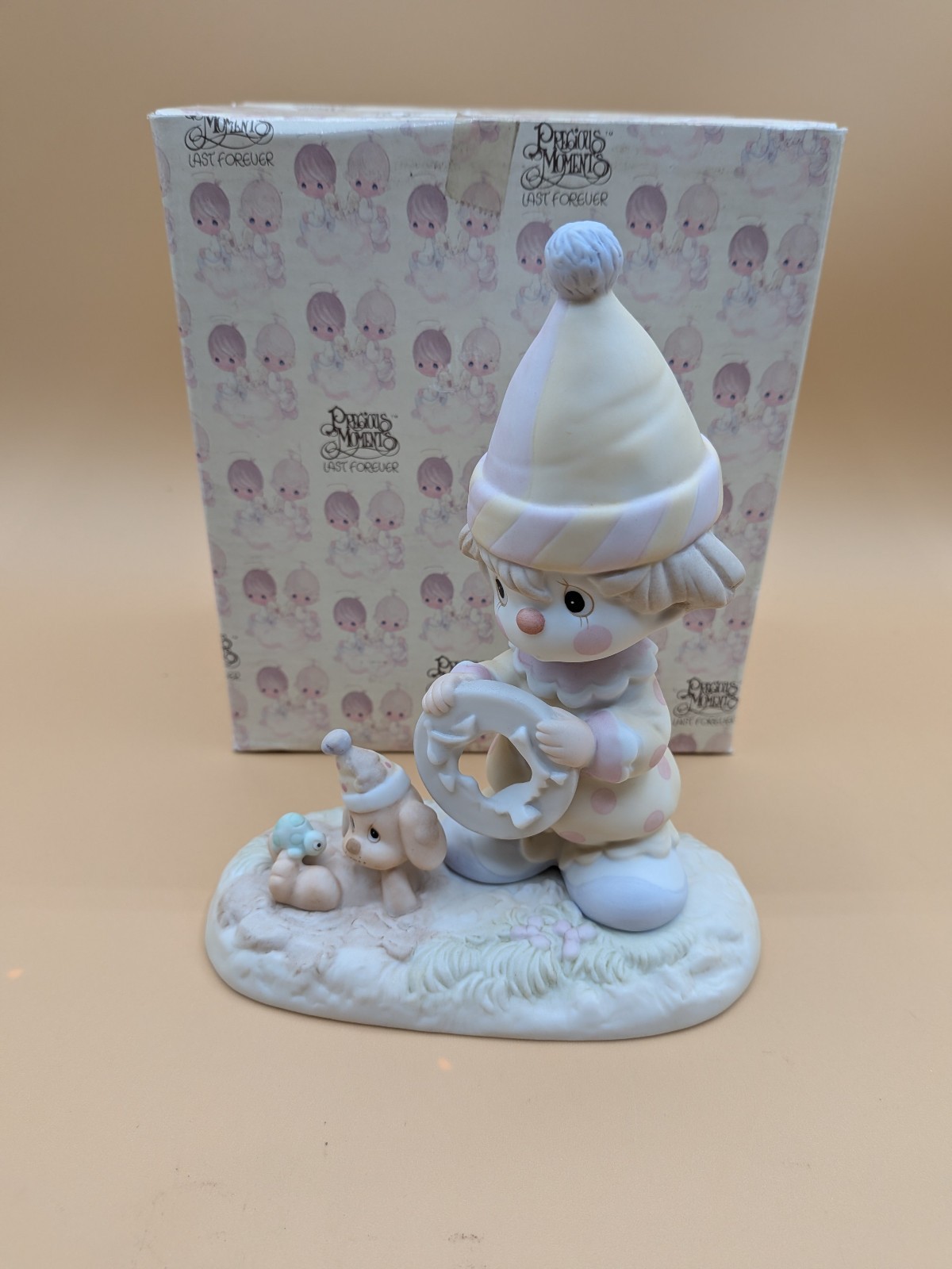 PRECIOUS MOMENTS ‘THE LORD WILL CARRY YOU THROUGH’ w/box