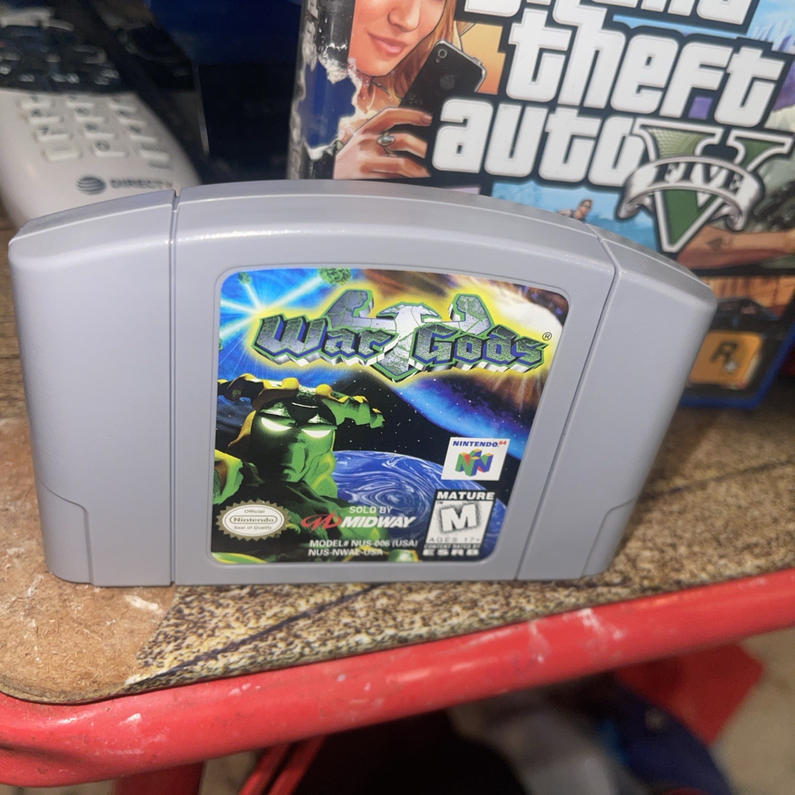 War Gods (Nintendo 64, 1997) N64 Authentic Tested 