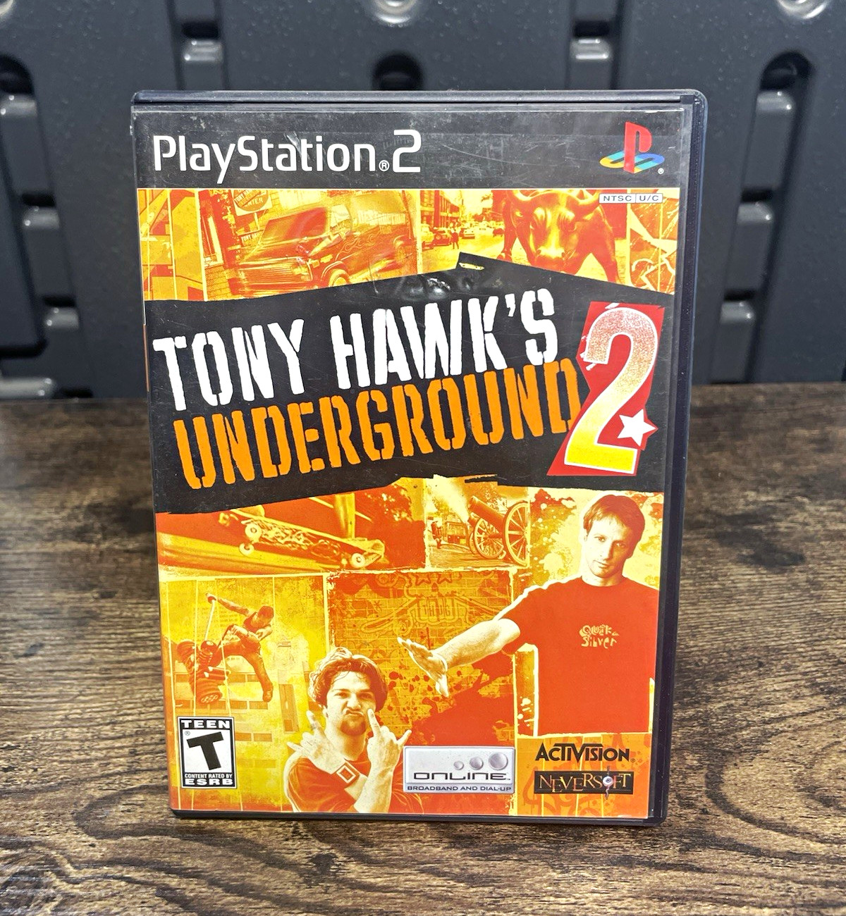 Activision Tony Hawk's Underground 2 (Sony PlayStation 2, 2004) Rated T NTSC