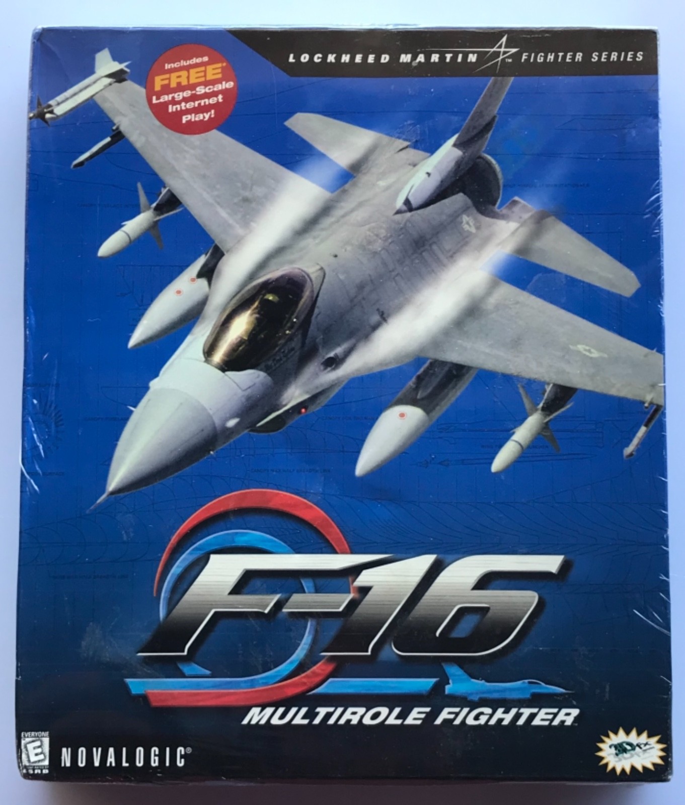 F-16 Multirole Fighter 1998 Big Box Brand New & Factory Sealed PC Flight Sim VTG