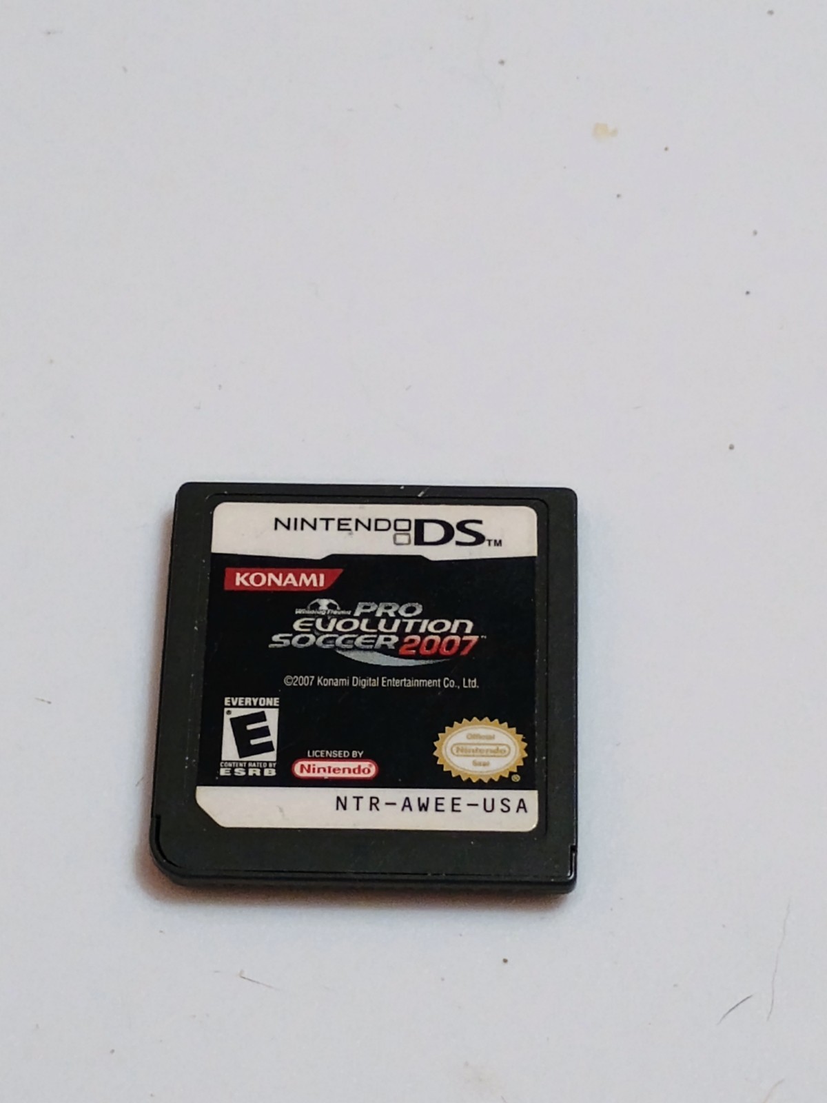 Winning Eleven: Pro Evolution Soccer 2007 (Nintendo DS, 2007) Cartridge Only 
