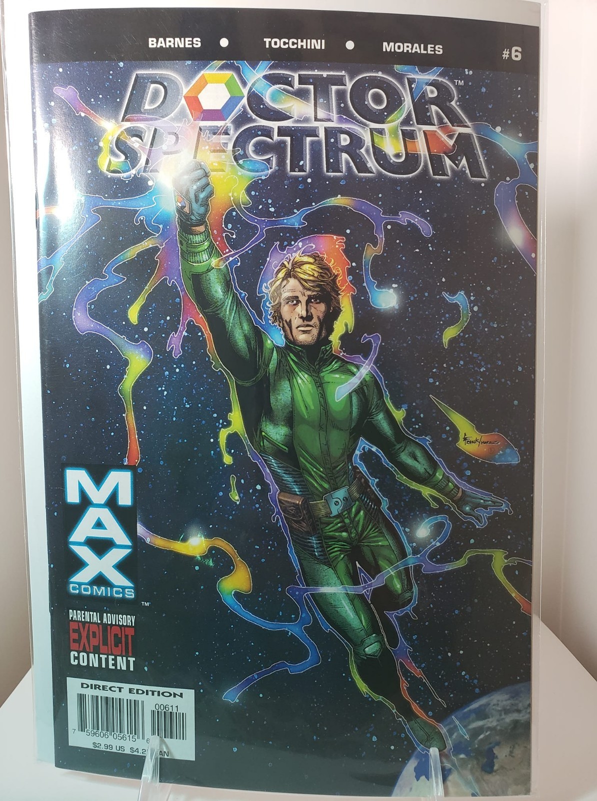 25622: MAX COMICS DOCTOR SPECTRUM #6 VF Grade