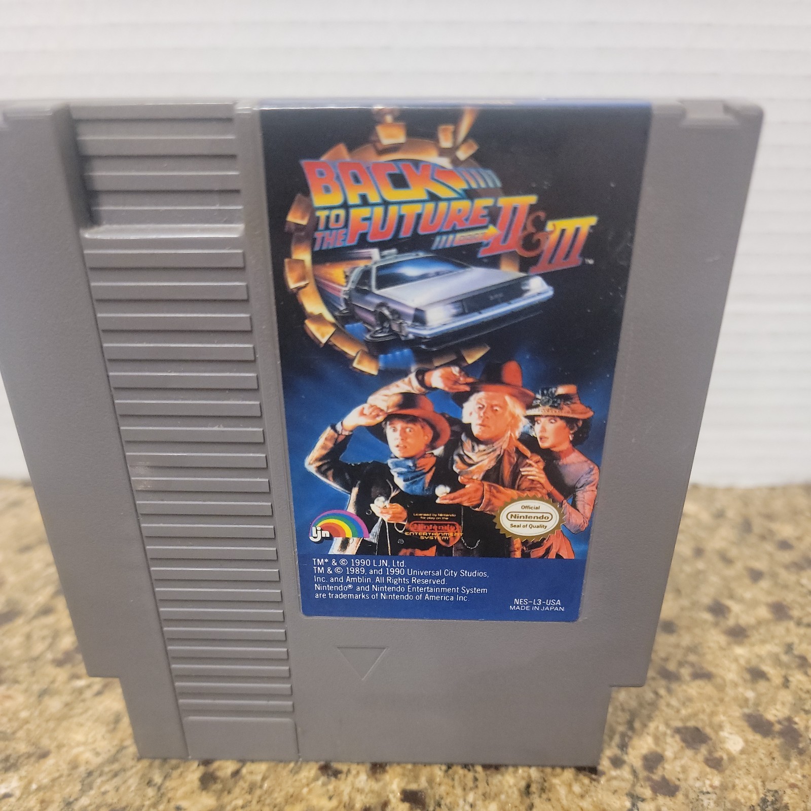 Back to the Future Part II & III (Nintendo Entertainment System, NES) VGC