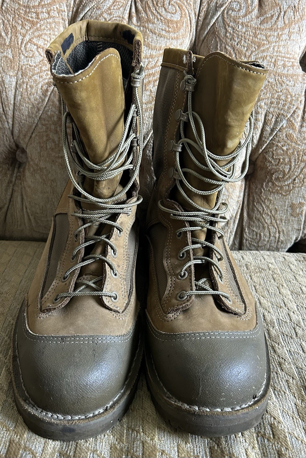 USMC DANNER RAT BOOTS, TEMPERATE WEATHER, SIZE 12R, MEN’S, USED EX CONDITION