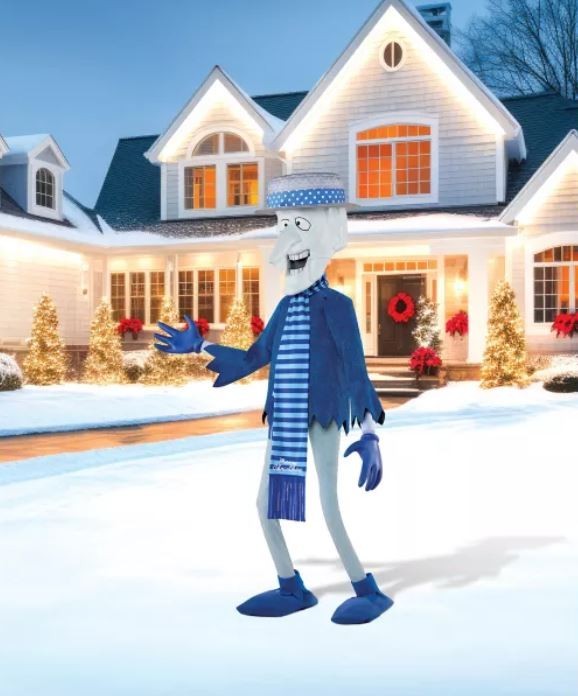 6 FT ANIMATED SNOW MISER FROM YEAR WITHOUT A SANTA CLAUS CHRISTMAS PROP