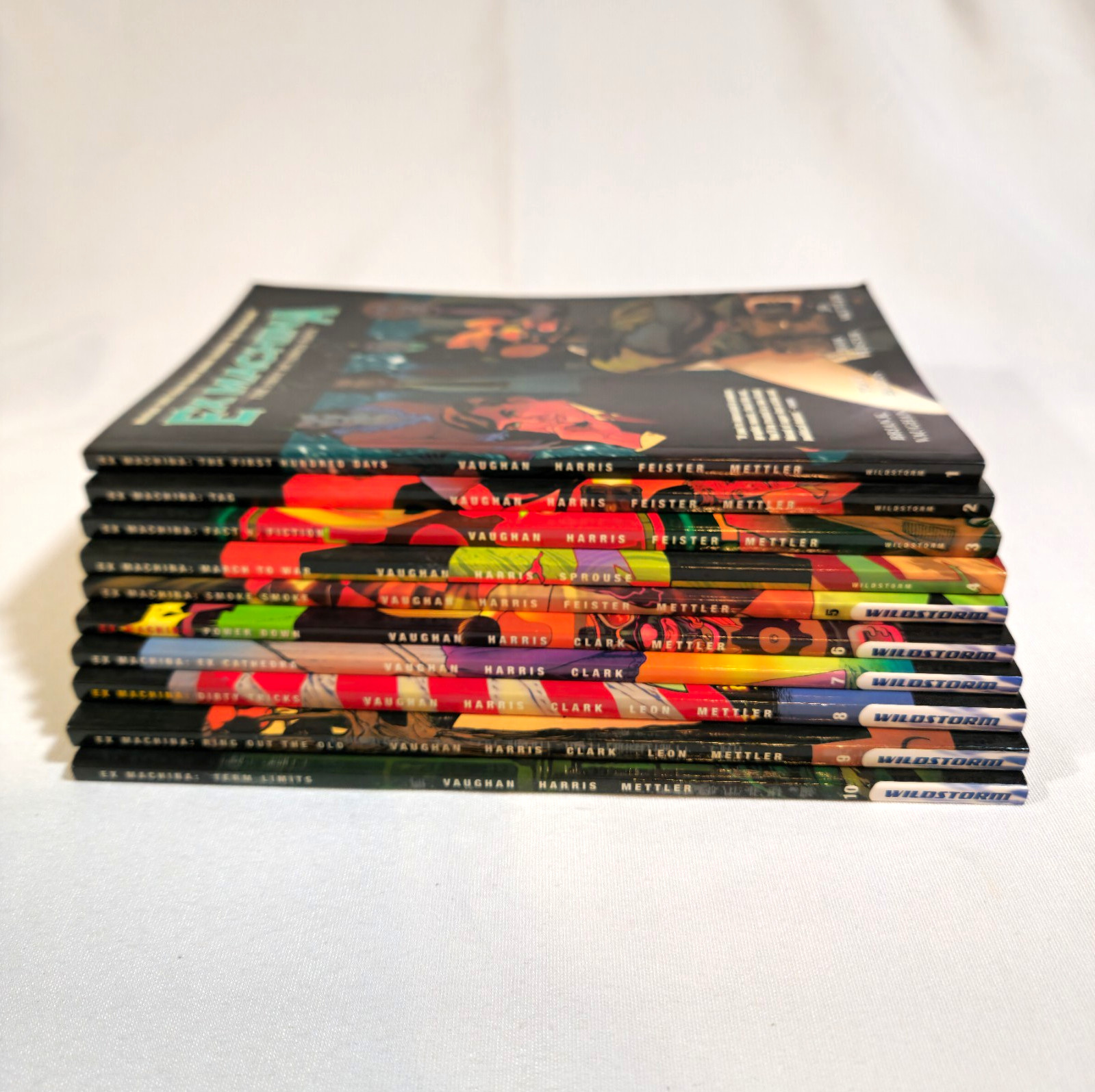 Ex Machina TPB Complete Set 1-10 Vaughan Harris Wildstorm DC
