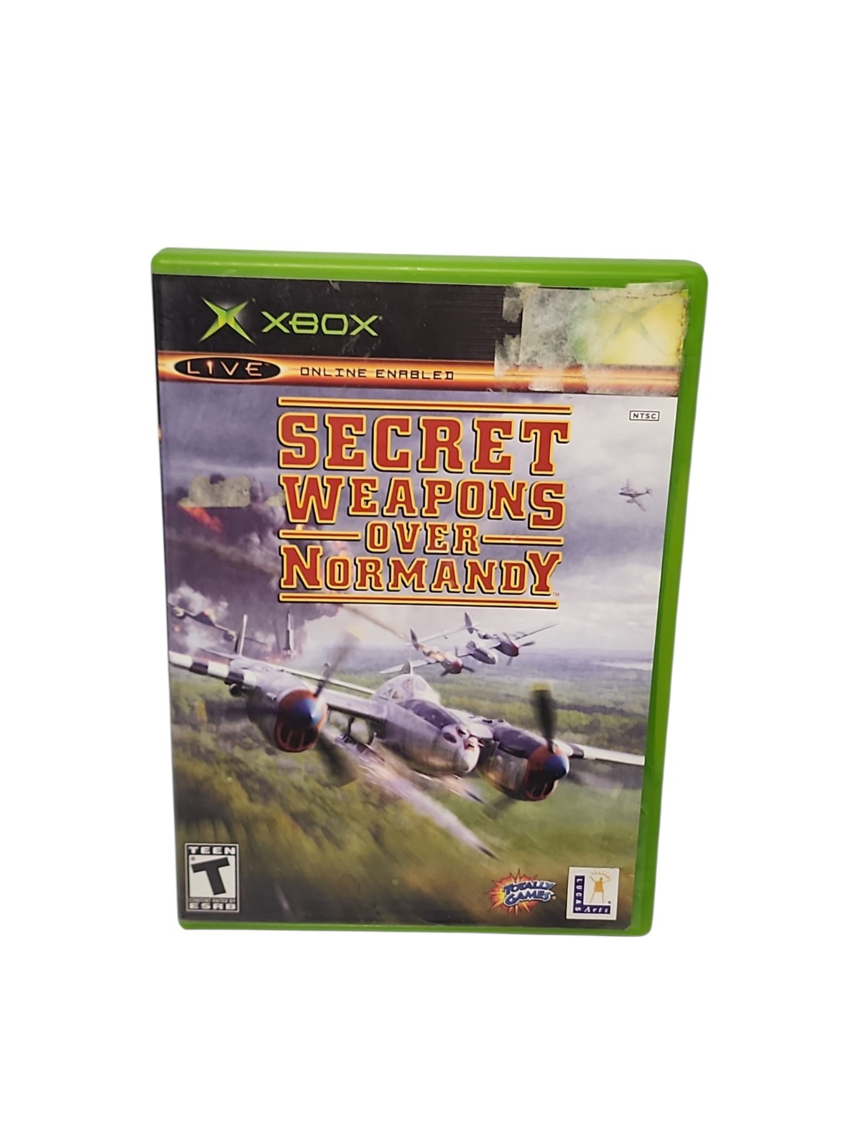 Secret Weapons Over Normandy Microsoft Xbox 2003 With Case No Manual