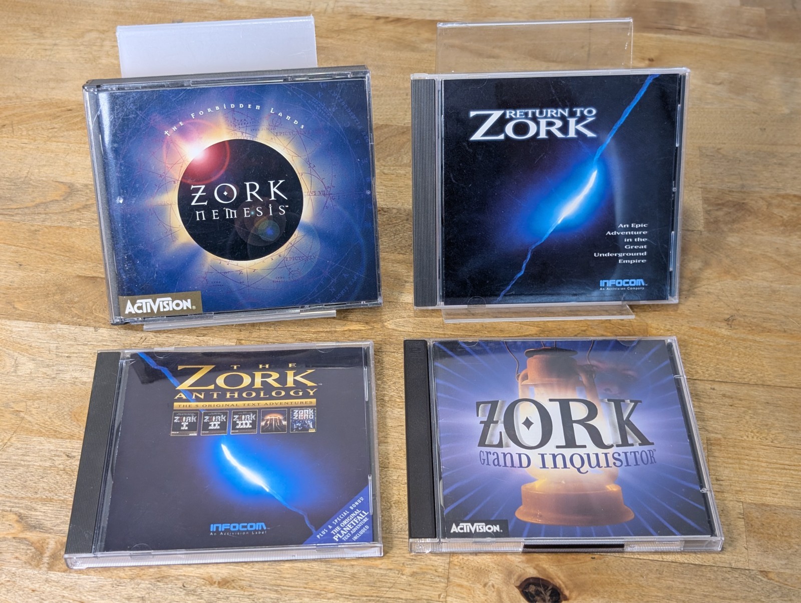Zork Nemesis PC Bundle Return, Nemesis, Anthology & Grand Inquisitor Games