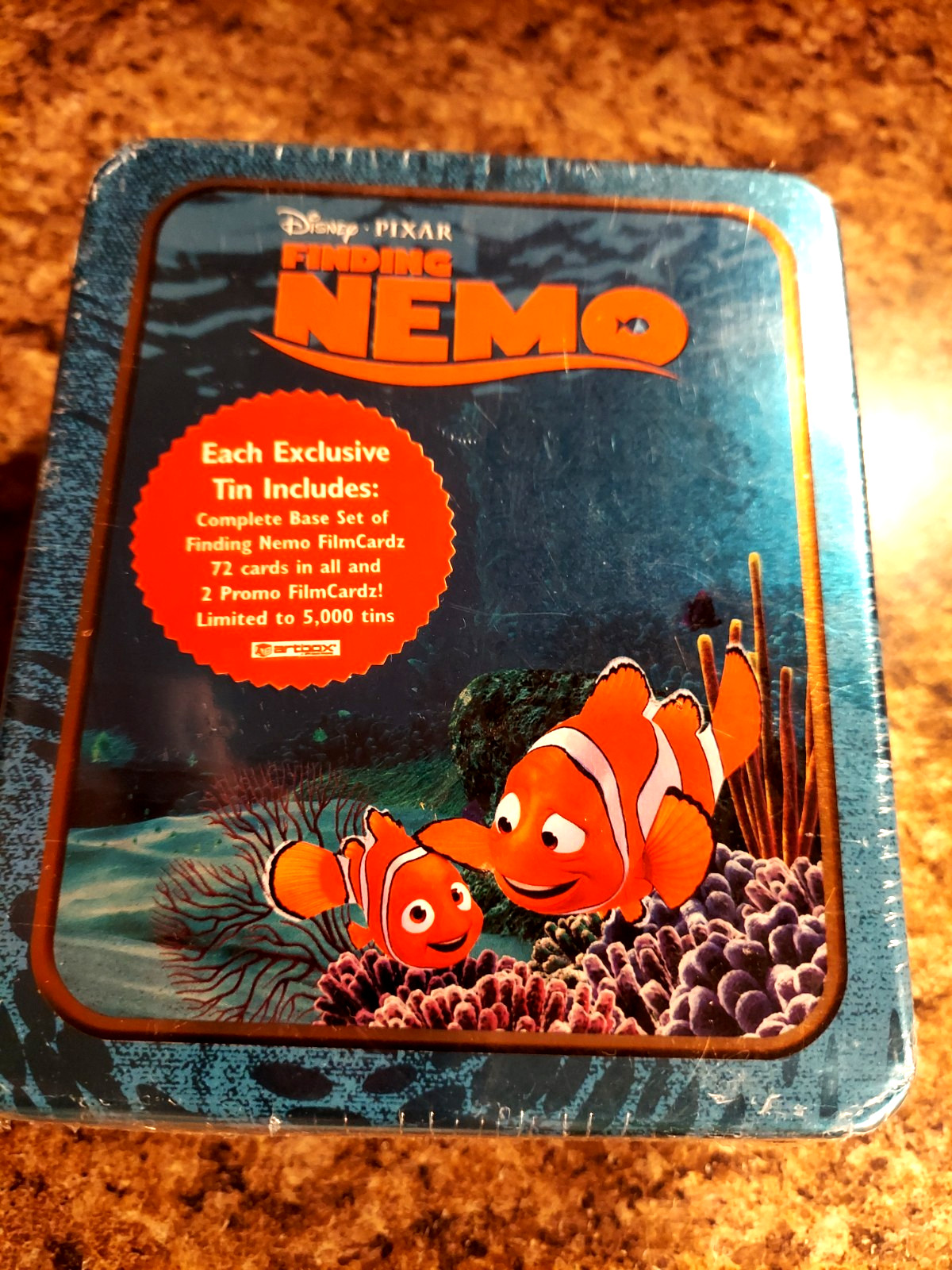 FINDING NEMO FILM CARDZ COMPLETE SET + 2 RARE PROMO CARDZ 'NEW' 