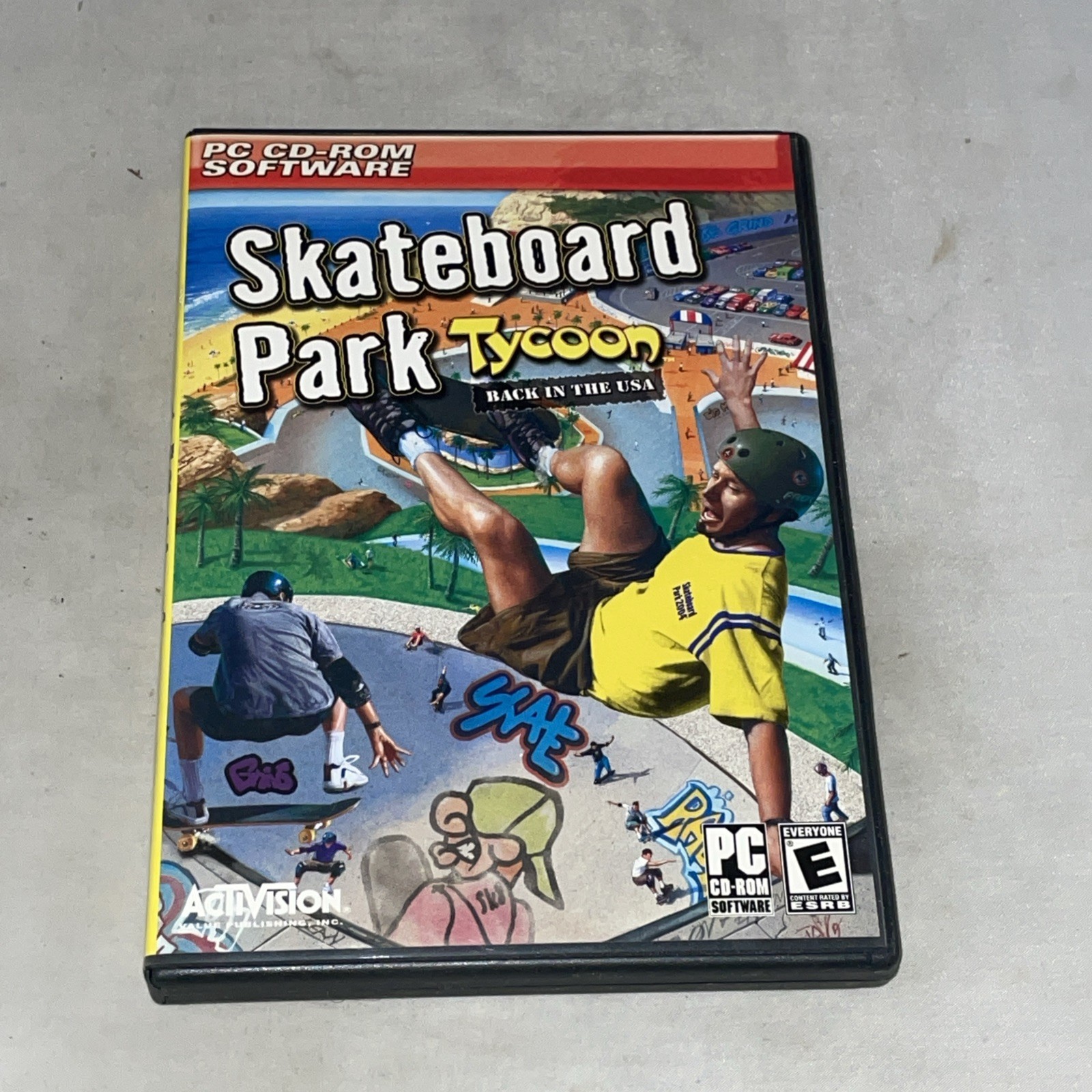 Skateboard Park Tycoon 2004: Back in the USA PC PC Games Item and Box Video Game