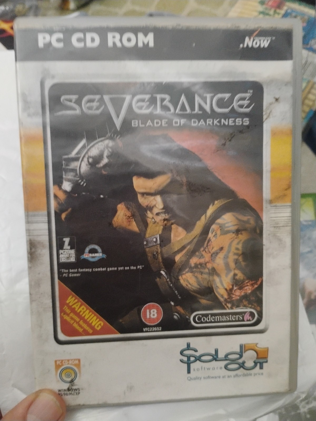Severance Blade of Darkness PC Complete Jewel Case CD-ROM Codemasters 