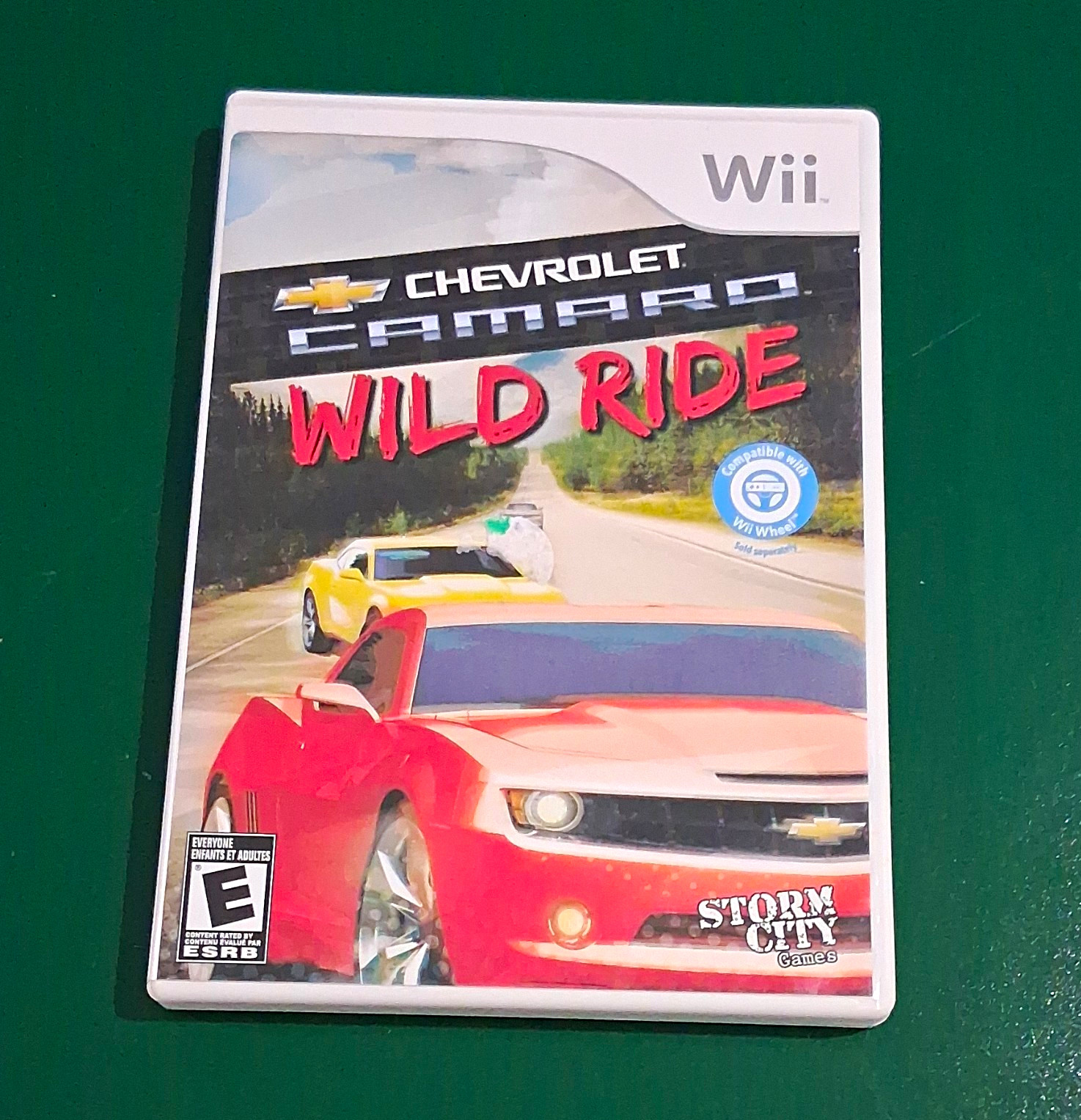 Storm City Games Chevrolet Camaro: Wild Ride Nintendo Wii E NTSC-U/C 2009 Manual