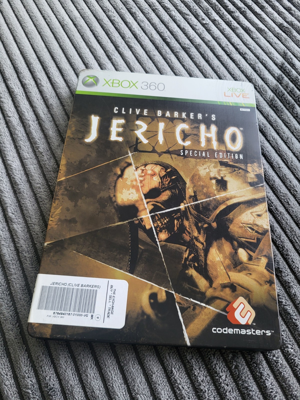 Clive Barker\'s Jericho Special Edition Xbox 360 + Steelbook + Inserts, Complete
