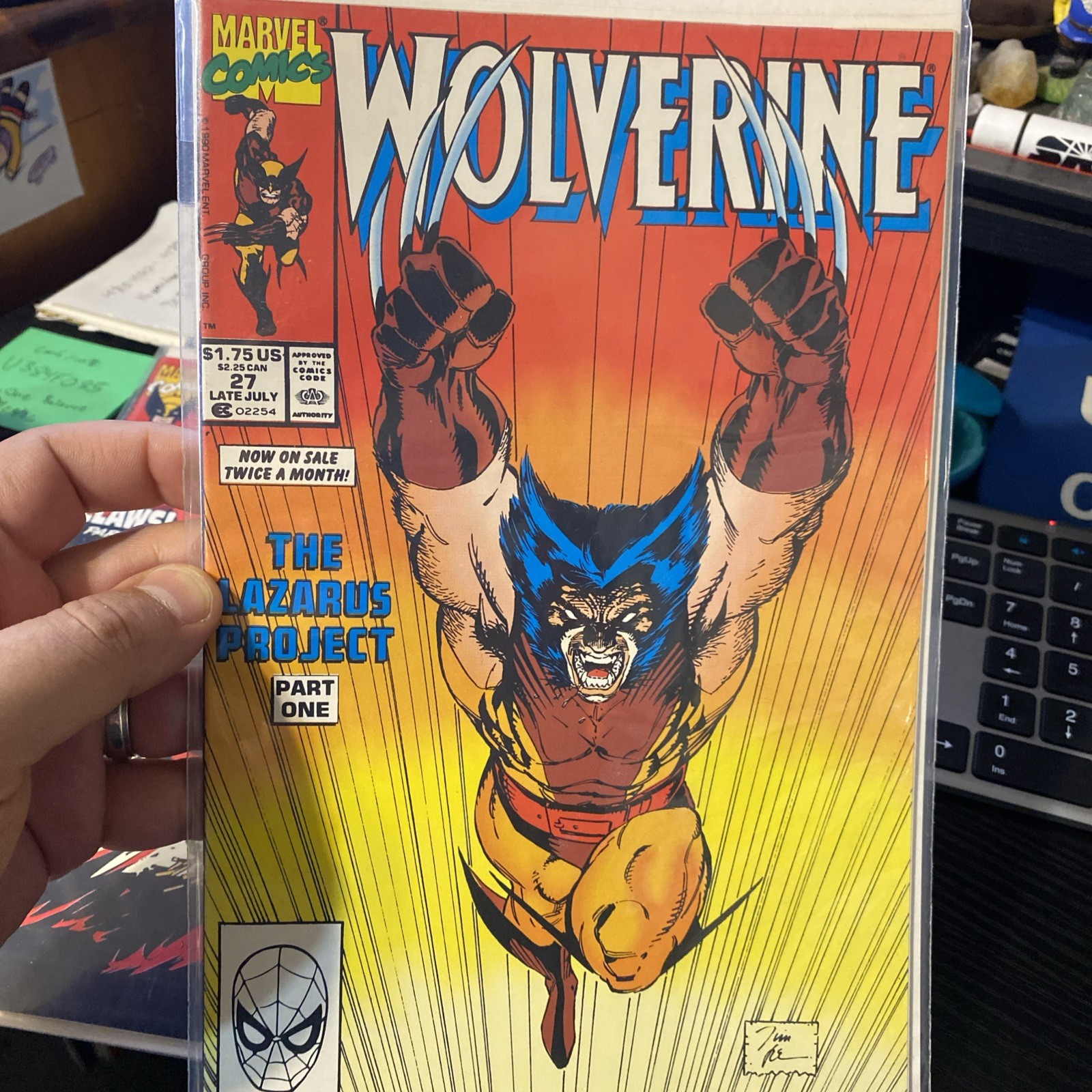 Wolverine comic book issue #27 (Marvel Comics Late July 1990)