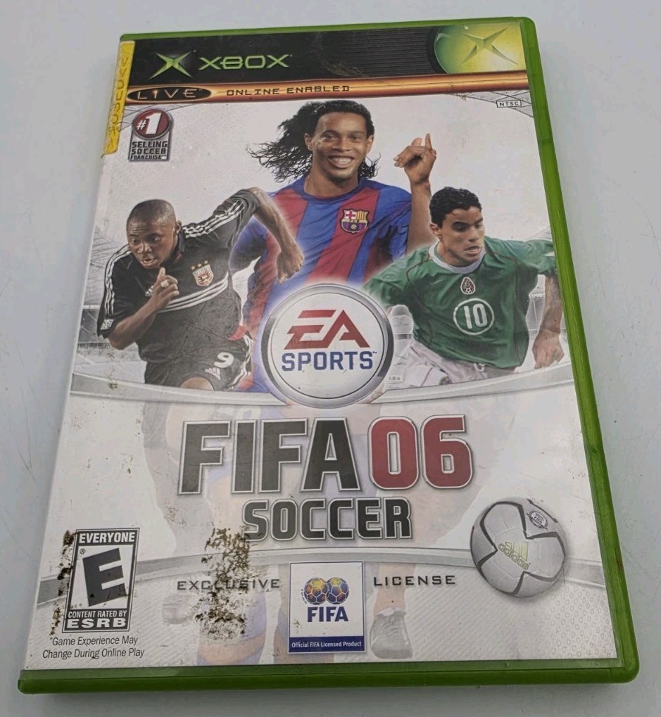 FIFA 06 Soccer Microsoft Xbox Video Game Complete