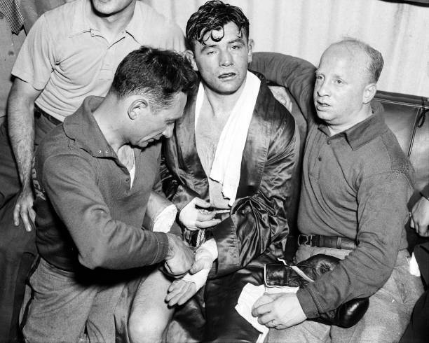 Jimmy Braddock of New Jersey a winner and new Heavyweight Champion .. Old Photo