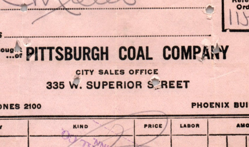 1907 ST PAUL MINN GORDON & FERGUSON HATS CAPS GLOVES FURS INVOICE BILLHEAD Z7823