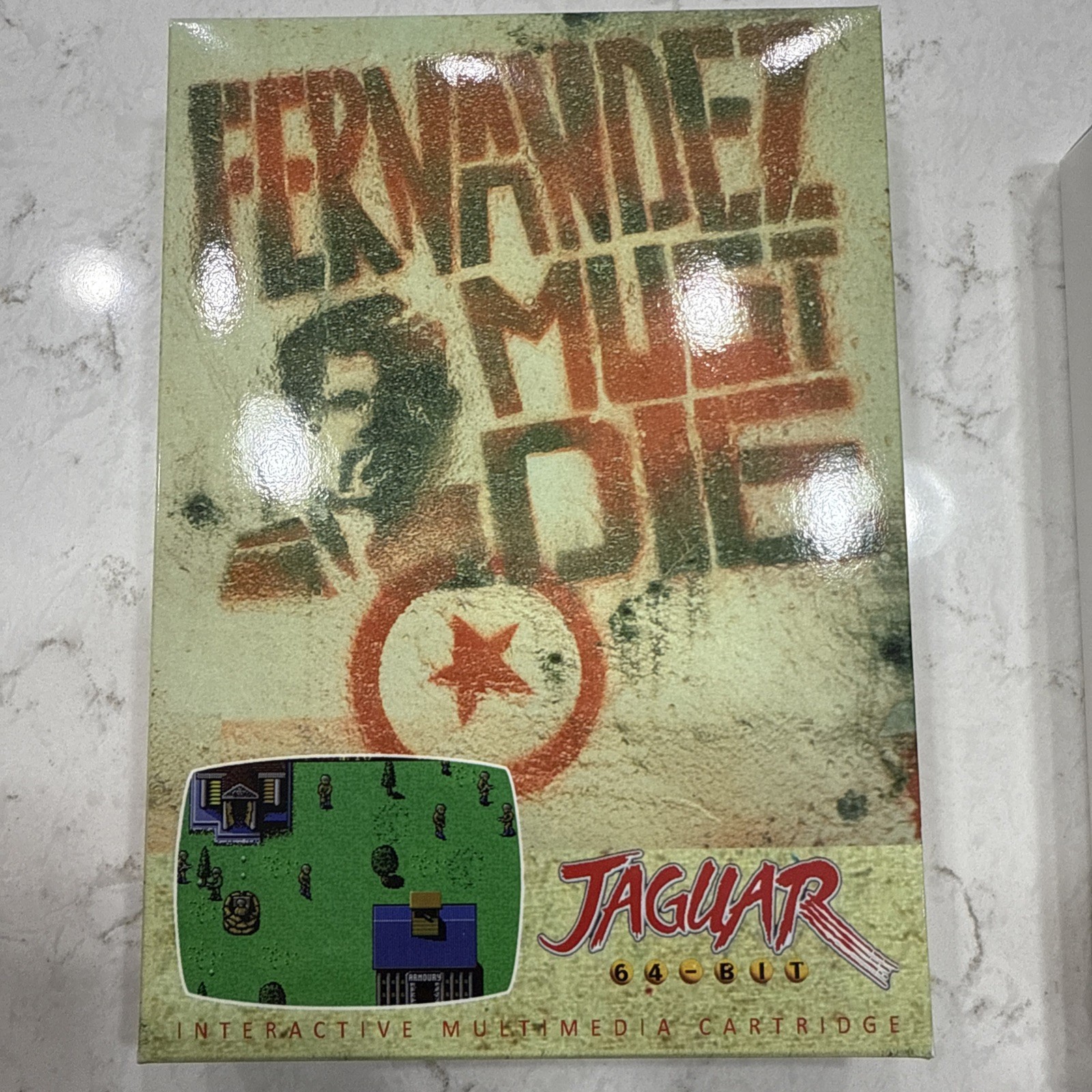 Fernandez Must Die Atari Jaguar Cartridge Complete In Box CIB