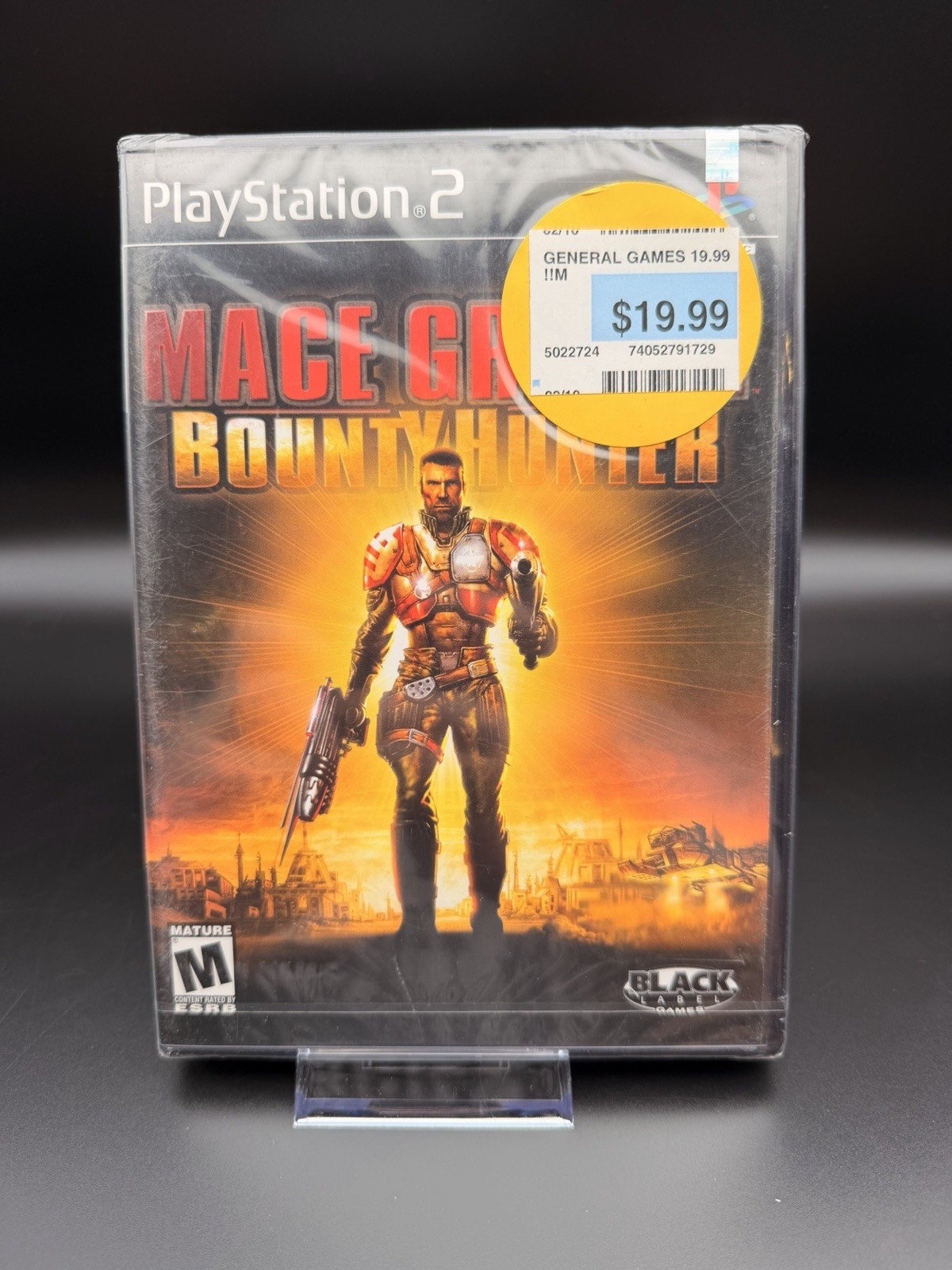 Mace Griffin: Bounty Hunter / PlayStation 2 PS2 / Factory Sealed W Hang Tab 