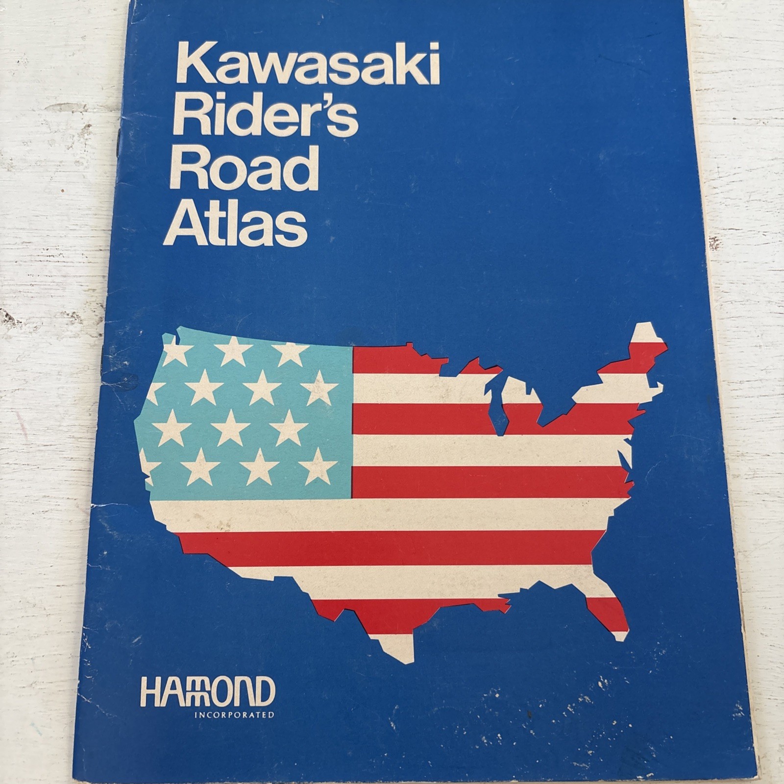 Kawasaki Rider’s Road Atlas (1973) Hamond Incorporated