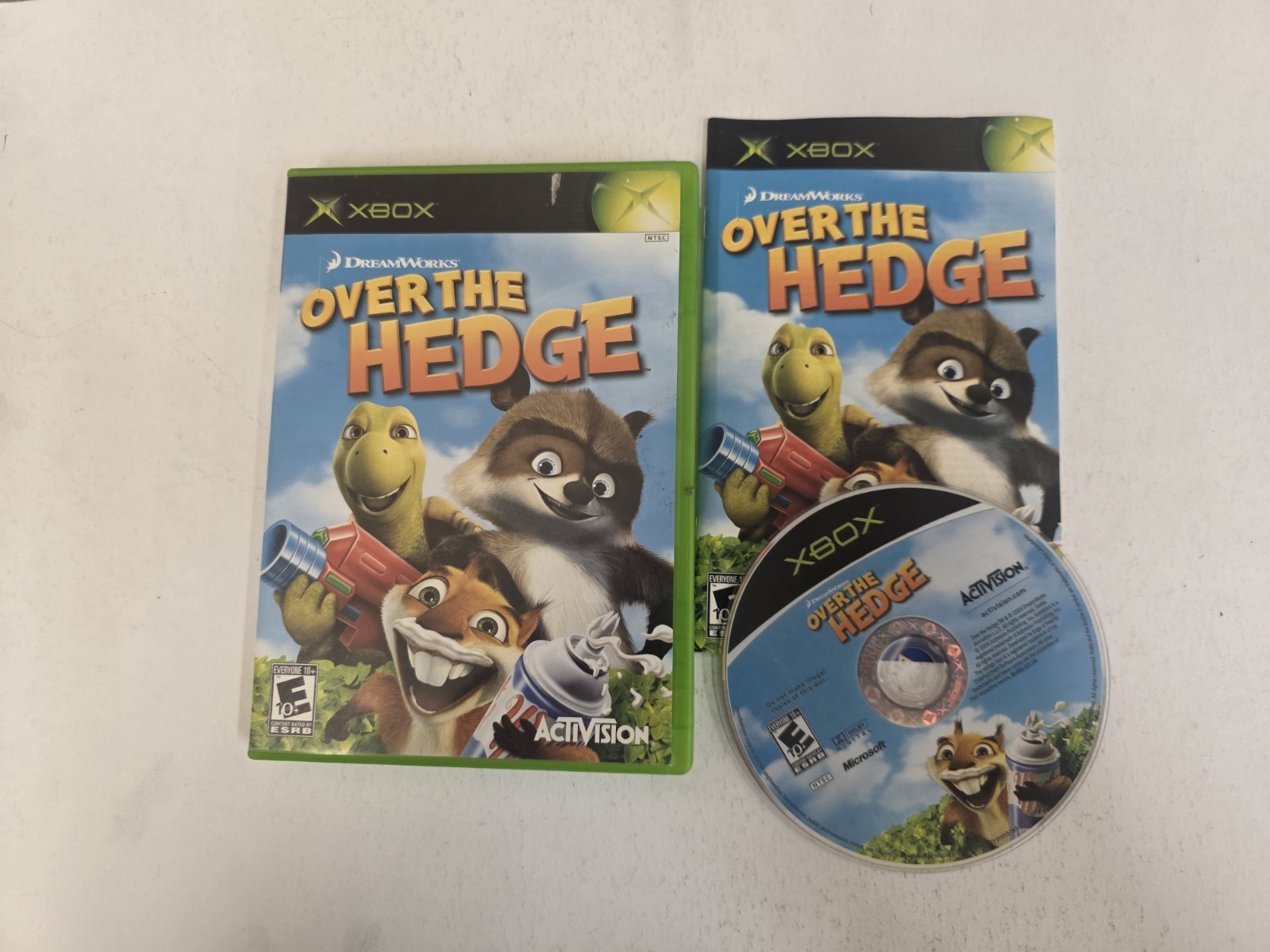 Over the Hedge (Microsoft Xbox, 2006) CIB Complete FAST SHIPPING