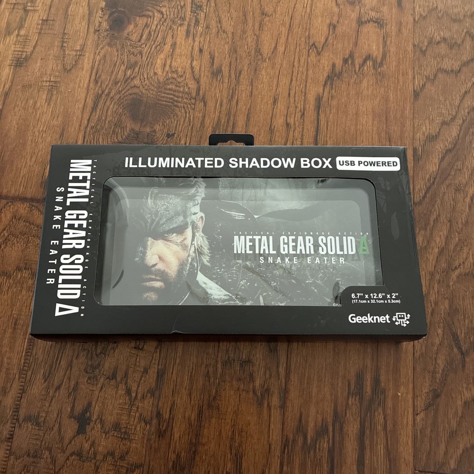 Metal Gear Solid Delta Snake Eater Shadow Box NEW UNOPENED - USB Powered