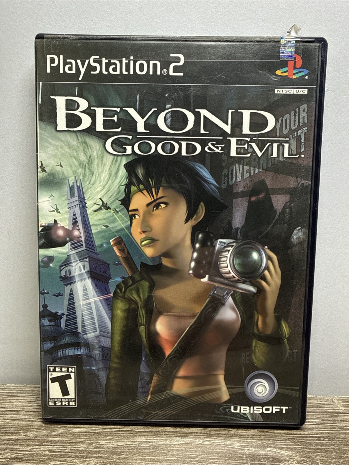Beyond Good & Evil - Ubisoft US Version Game Manual & Case for Playstation 2 PS2