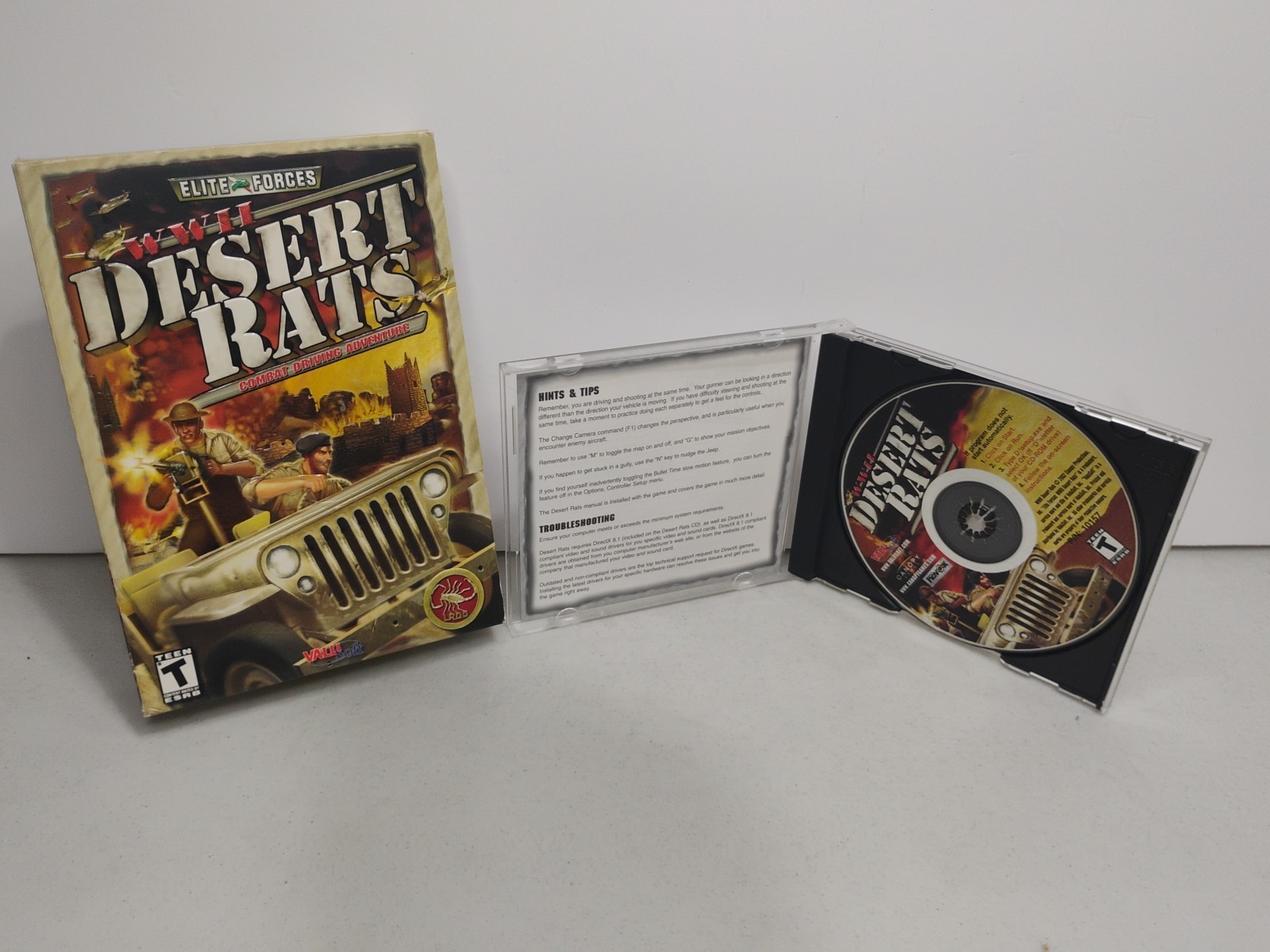 Elite Forces World War II Desert Rats Combat Driving Adventure PC Game