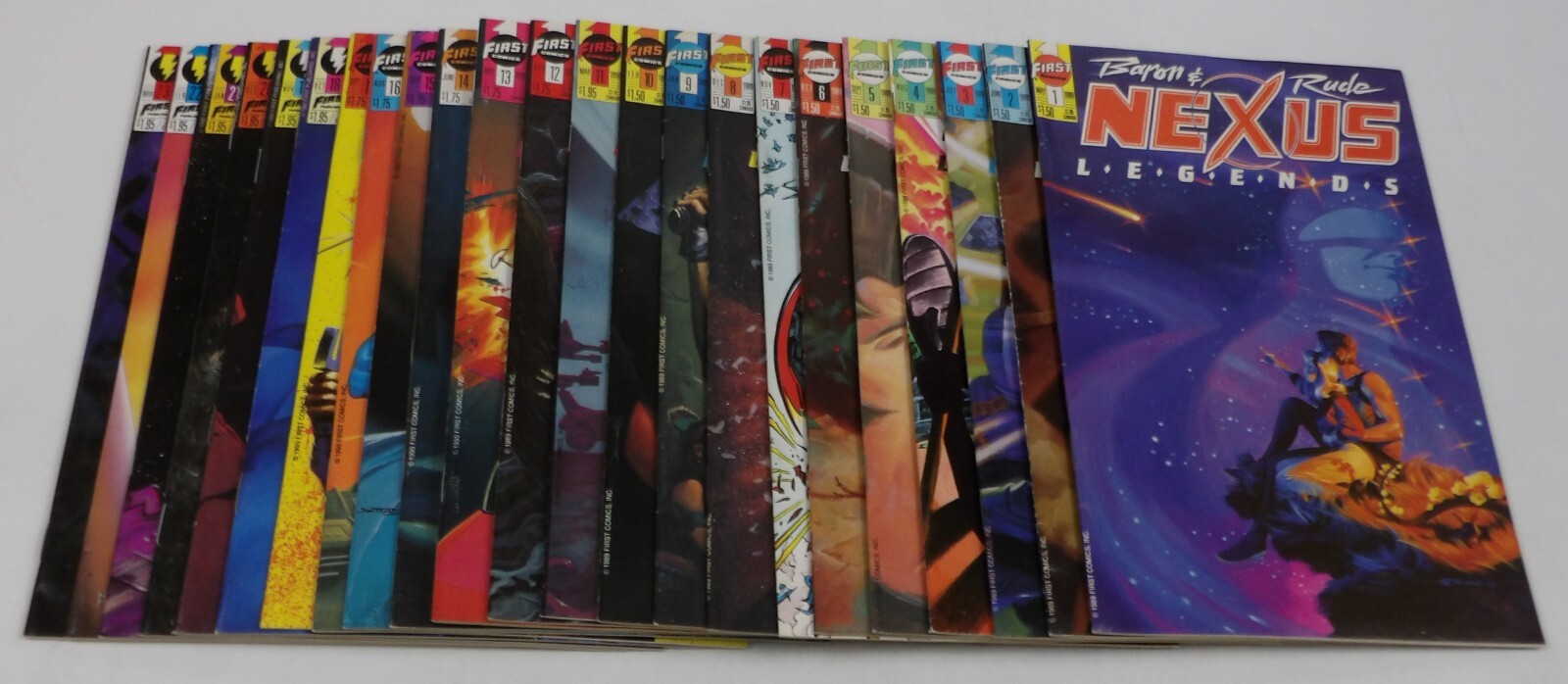 Nexus Legends #1-23 VF/NM complete series - Mike Baron - Steve Rude - First set