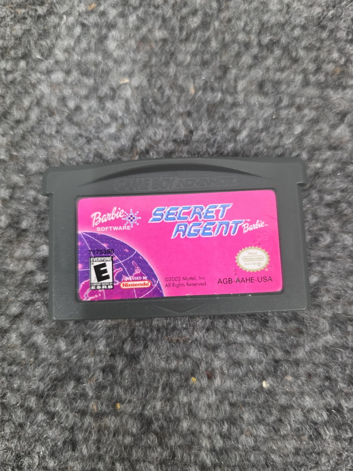 Secret Agent Barbie Royal Jewels Mission Nintendo GBA 2001 Authentic Tested