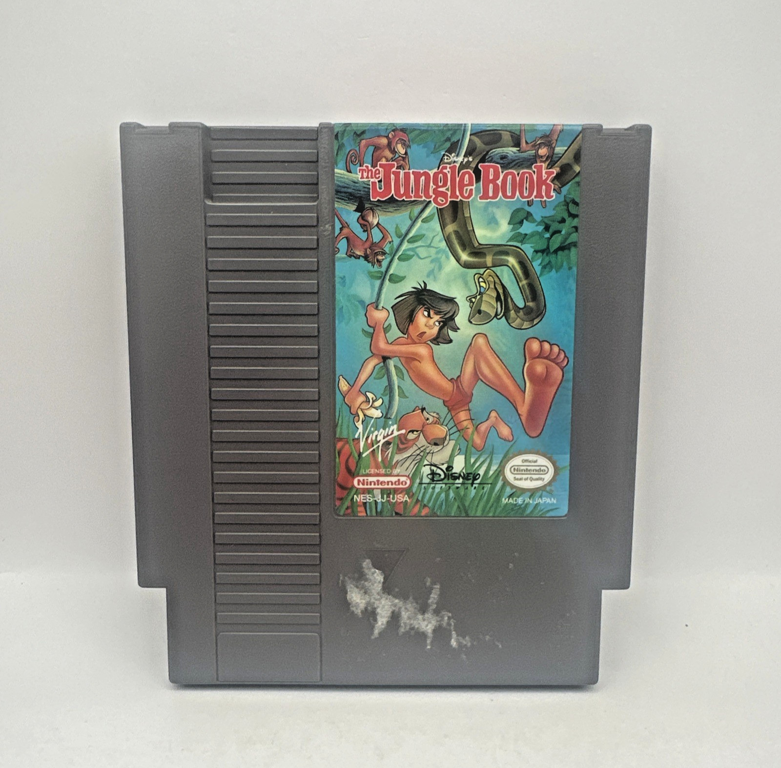 The Jungle Book Nintendo NES Disney Gam Cartridge w/ sleeve