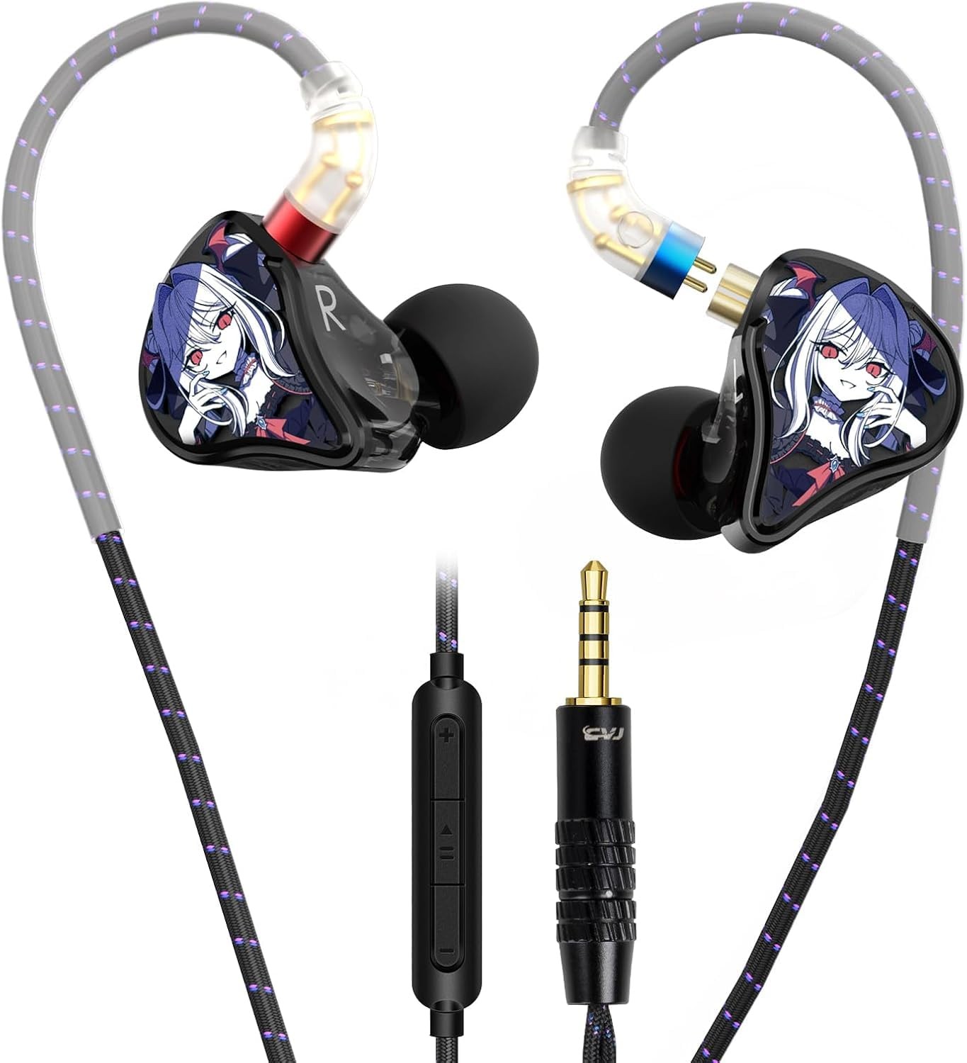 The Cvj Vivian (With Microphone) Wired Iem Earphones Feature Acoustic Filter Sp_